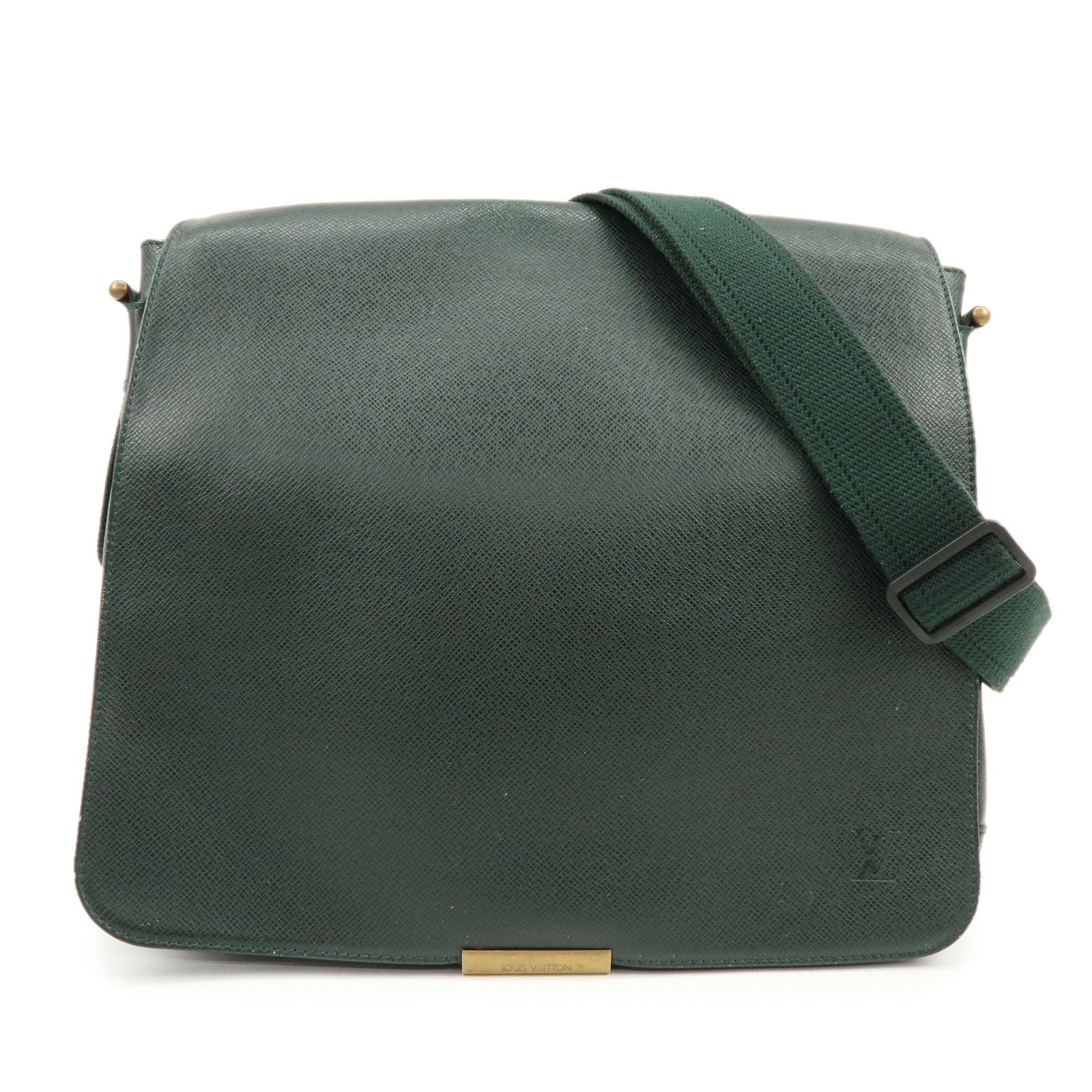 Louis Vuitton Taiga Victor Shoulder Bag Crossbody Bag Epicea M30144