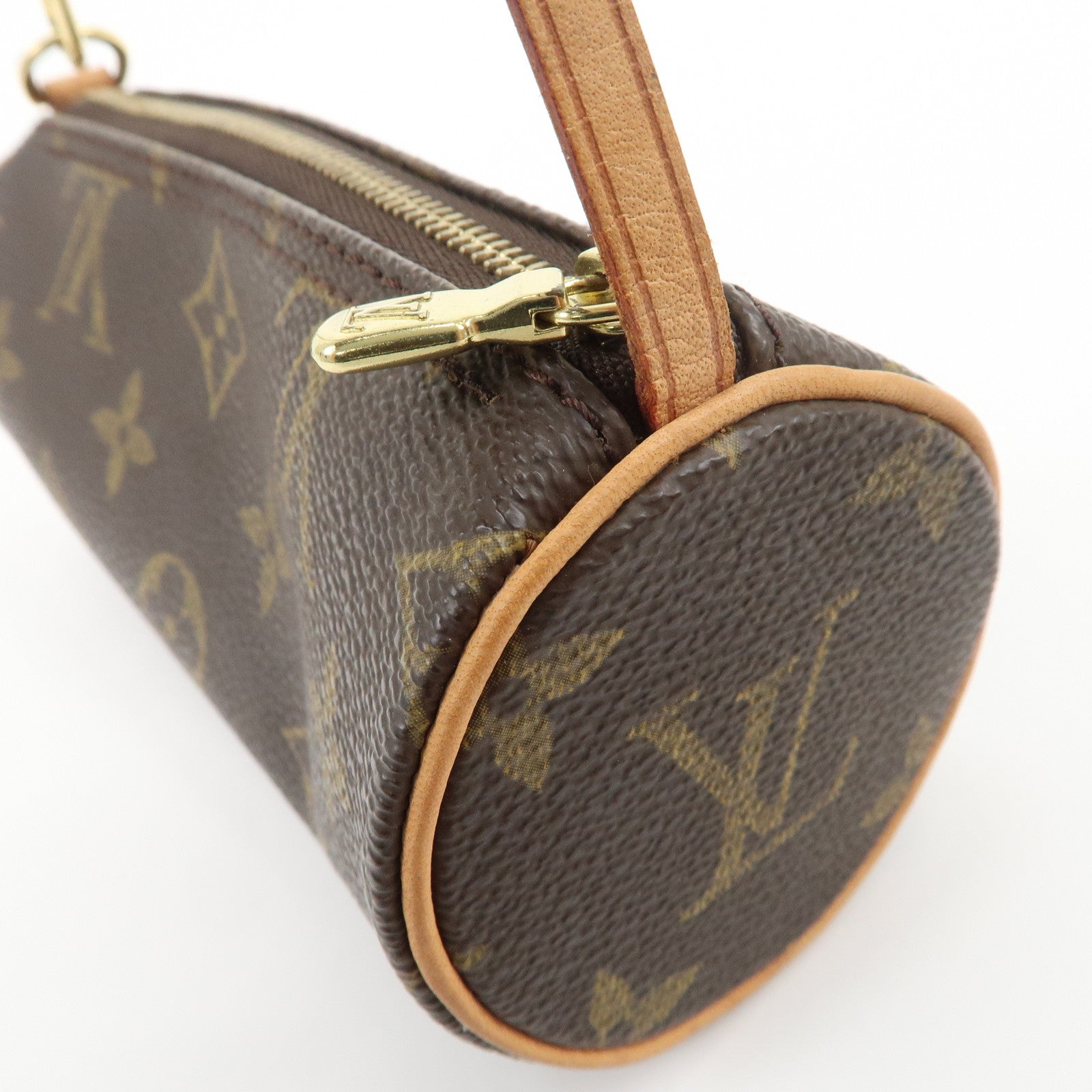 Louis Vuitton Monogram Mini Pouch for Papillon Bag Brown