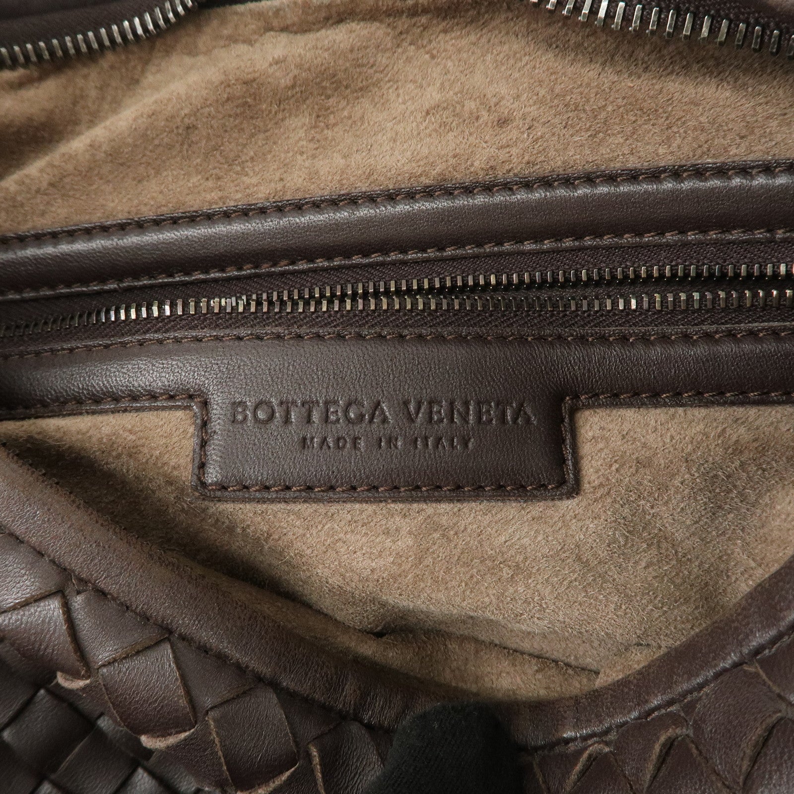 BOTTEGA VENETA Hobo Intrecciato Leather Shoulder Bag 232499