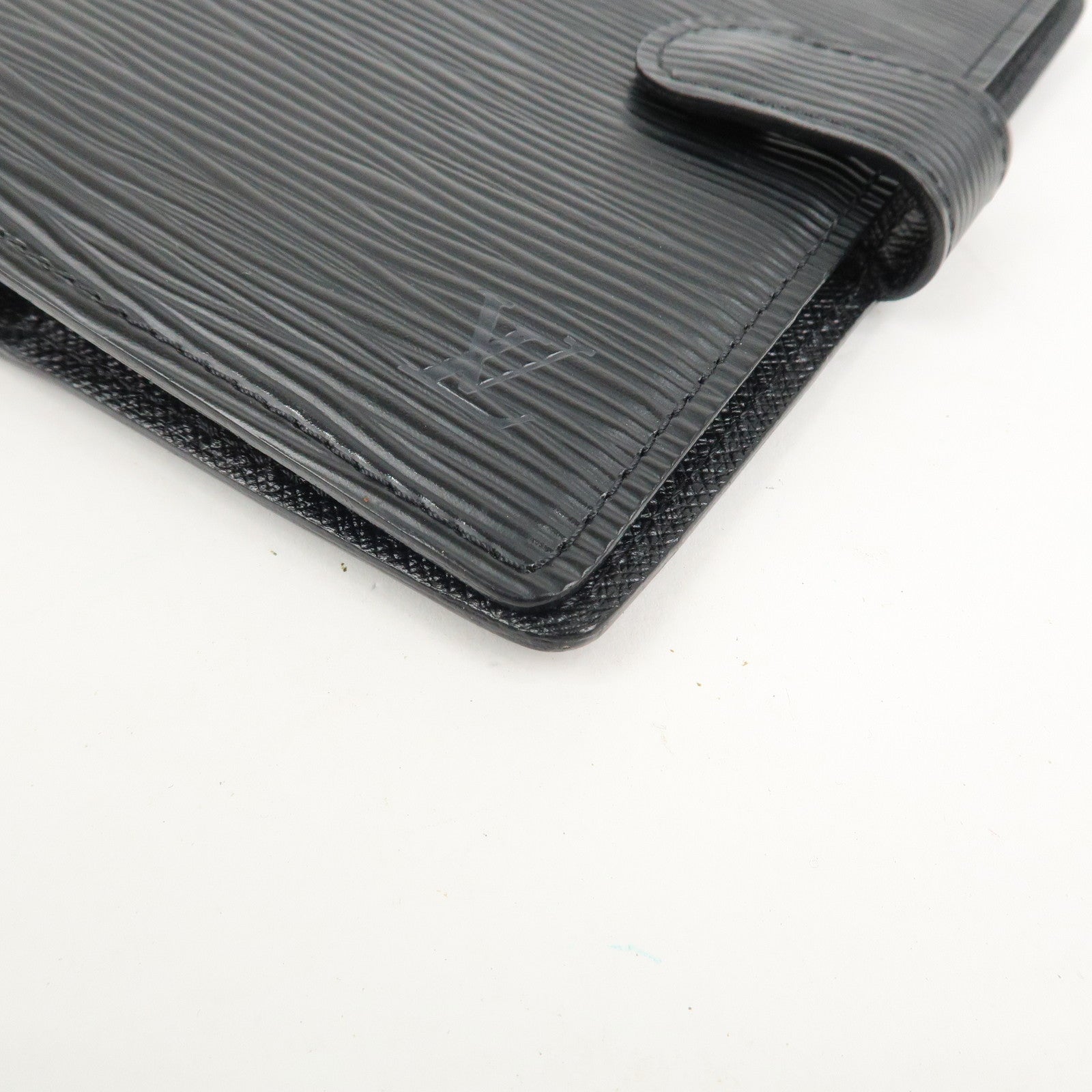 Louis Vuitton Epi Agenda PM Planner Cover Noir R20052