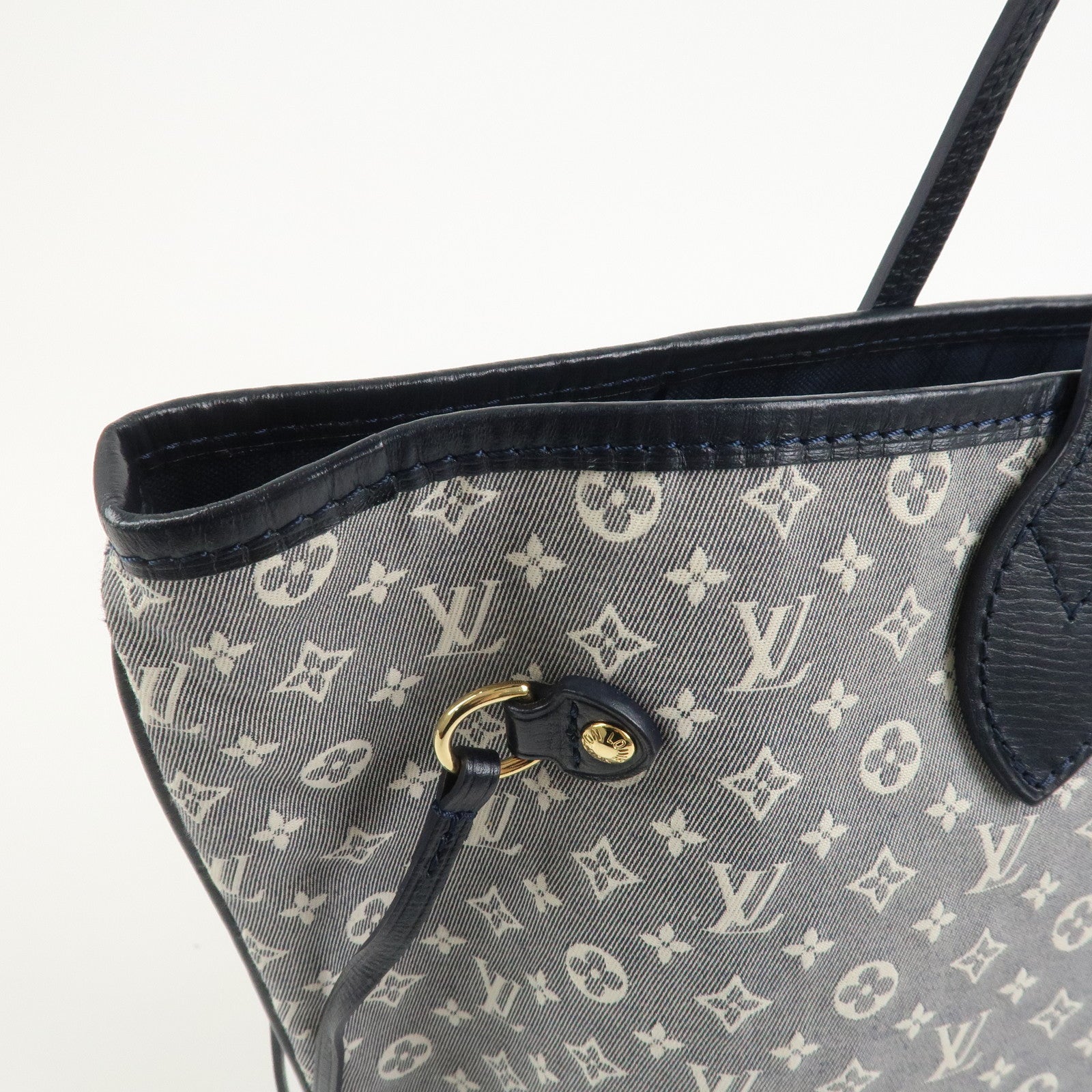 Louis Vuitton Monogram Idylle Neverfull MM Tote Bag Encre M40514