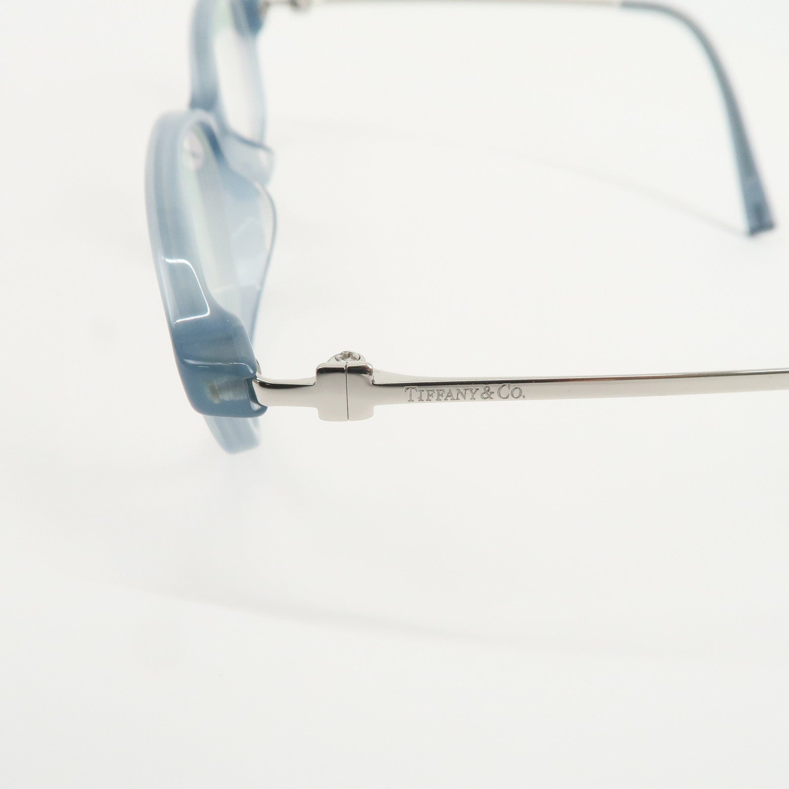 Tiffany & Co Metal Plastic Glasses Blue TF 2170-D 8220 52□14 140
