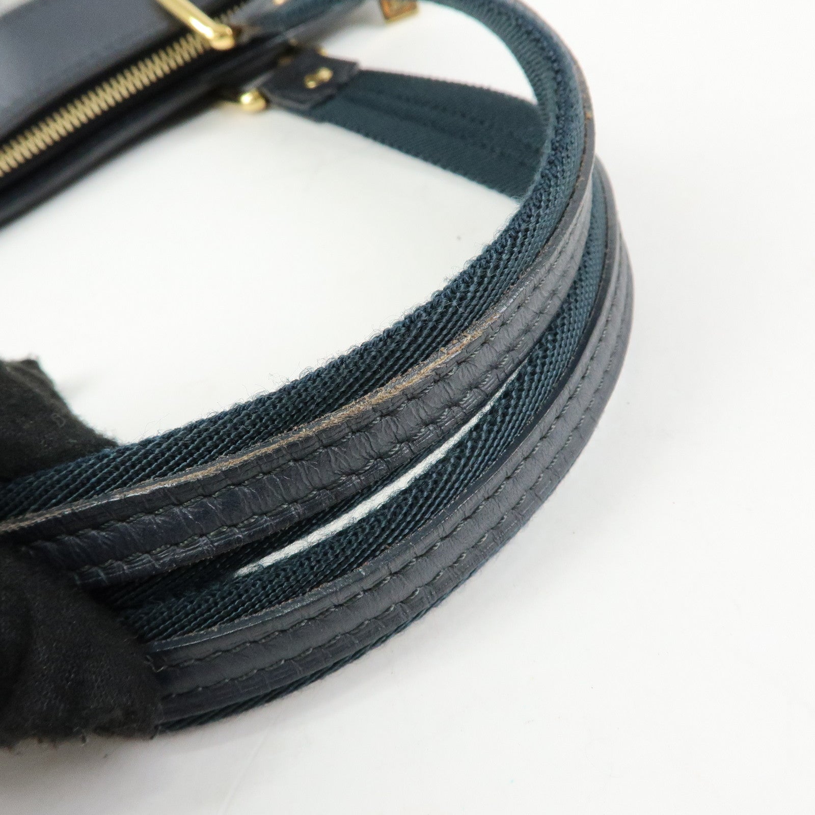 Louis Vuitton Monogram Mini Lin Lucille PM Hand Bag Blue M92676