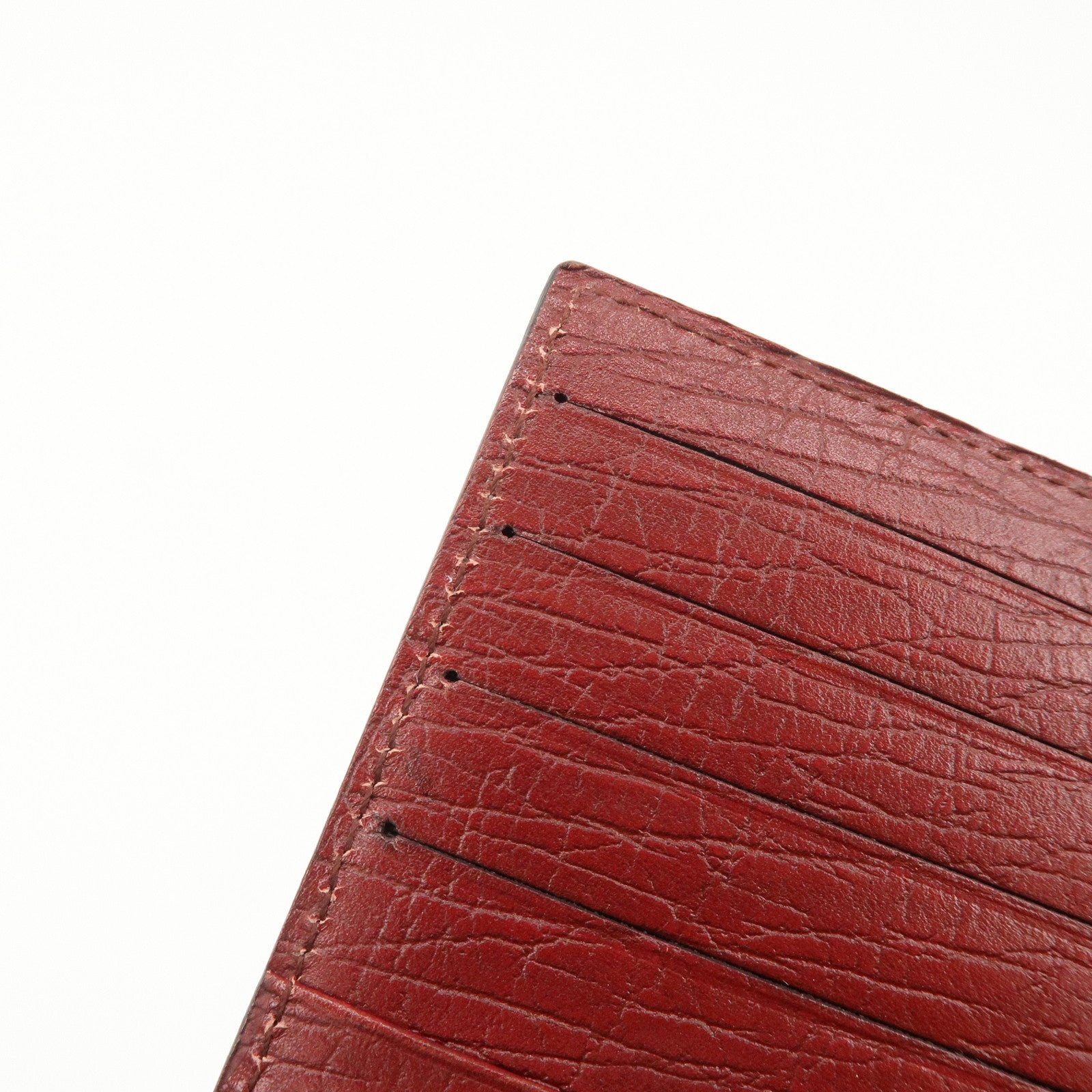 GUCC GG Supreme Canvas Leather Planner Cover Beige Brown 115240 Used