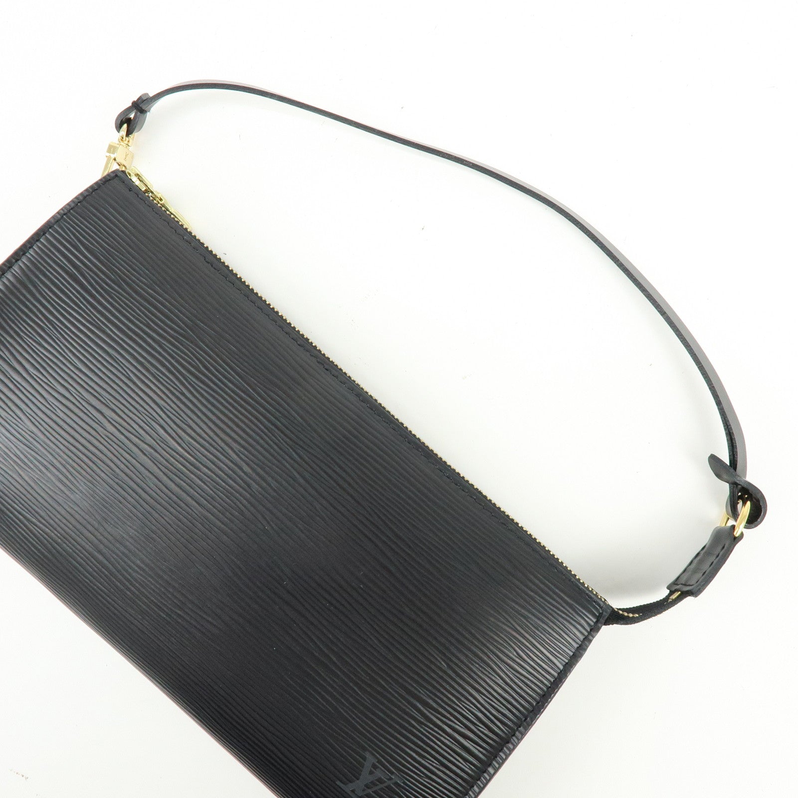 Louis Vuitton Epi Pochette Accessoires Clutch Bag Noir M52942