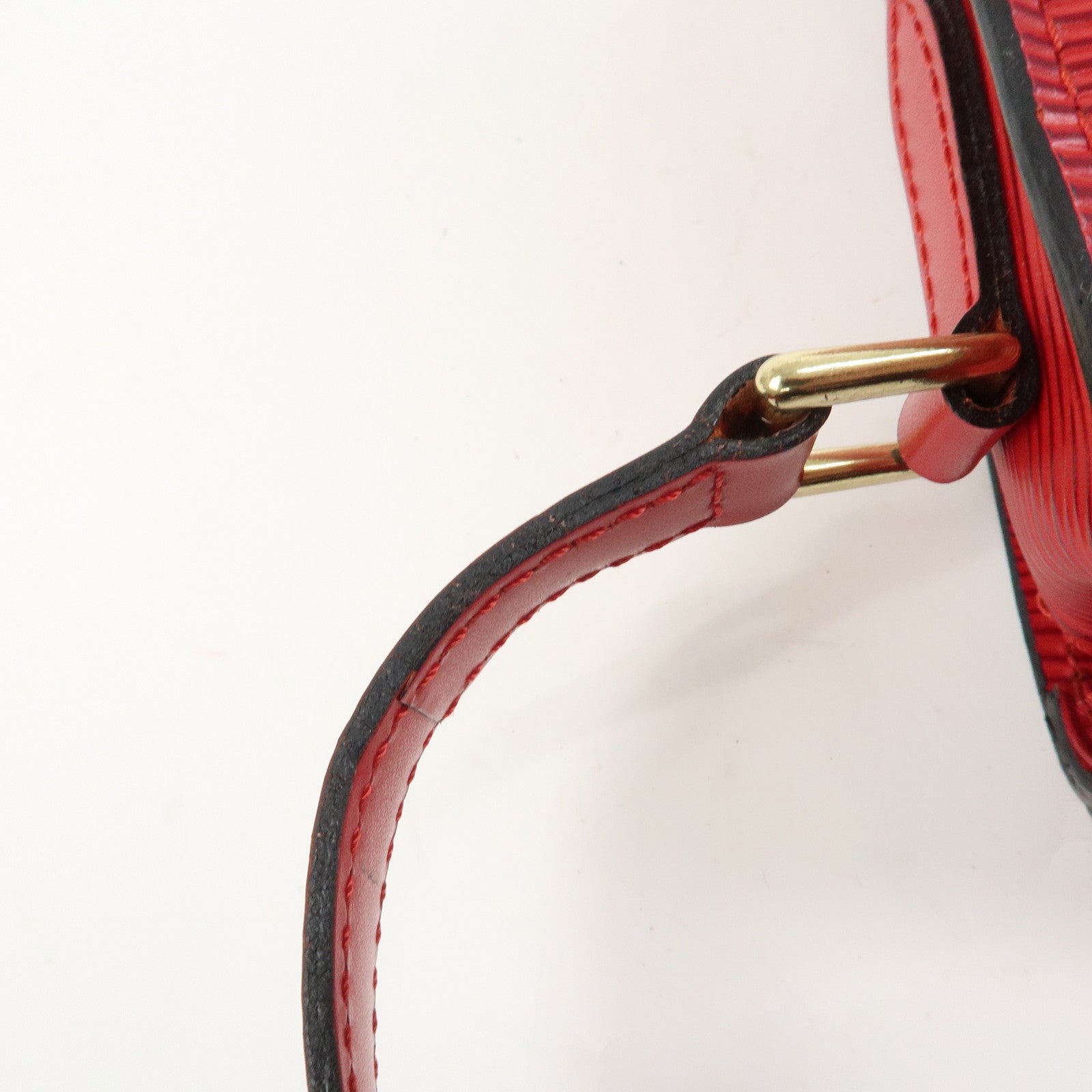 Louis Vuitton Epi Mini Saint Cloud Shoulder Bag Red M52217