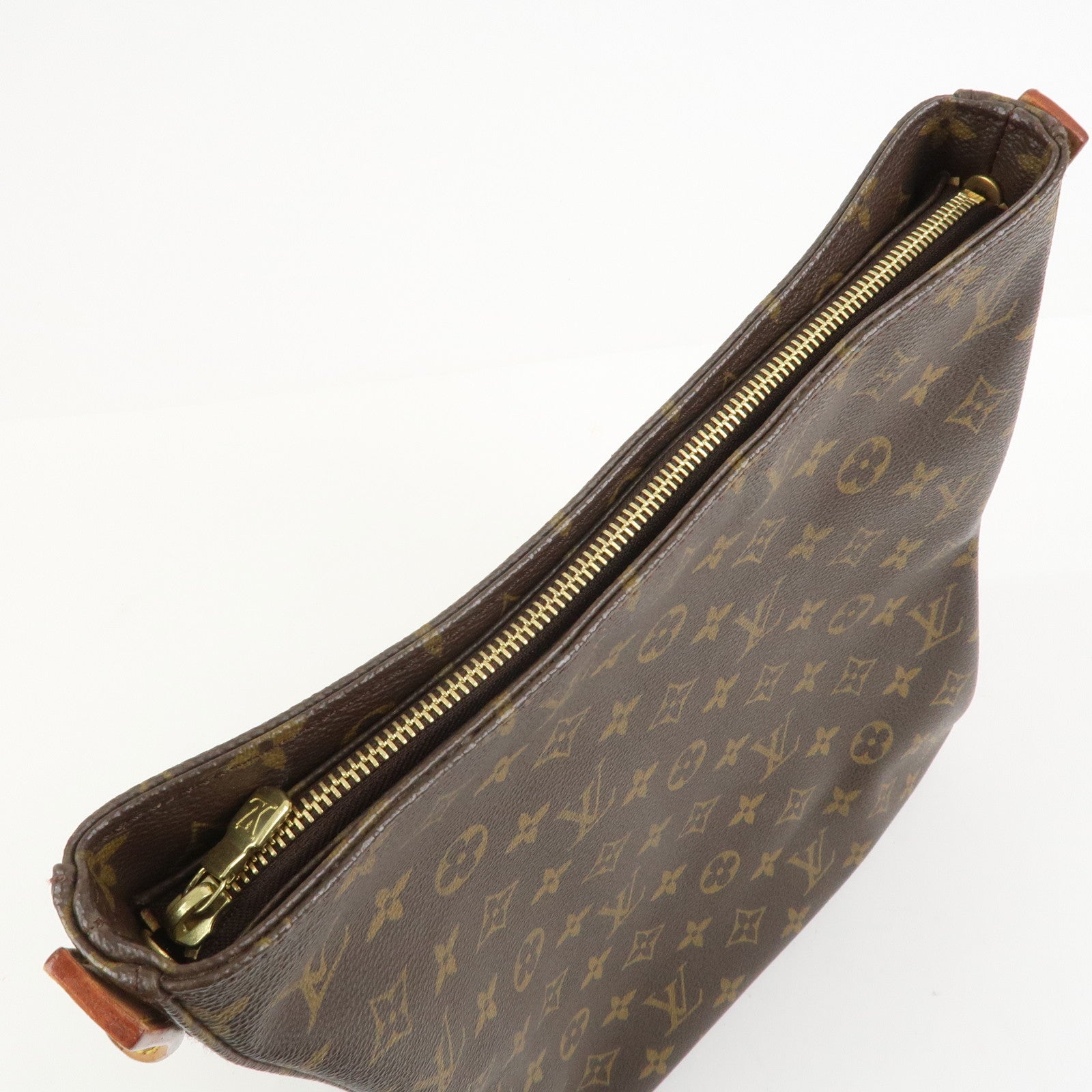 Louis Vuitton Monogram Looping GM Shoulder Bag Brown M51145