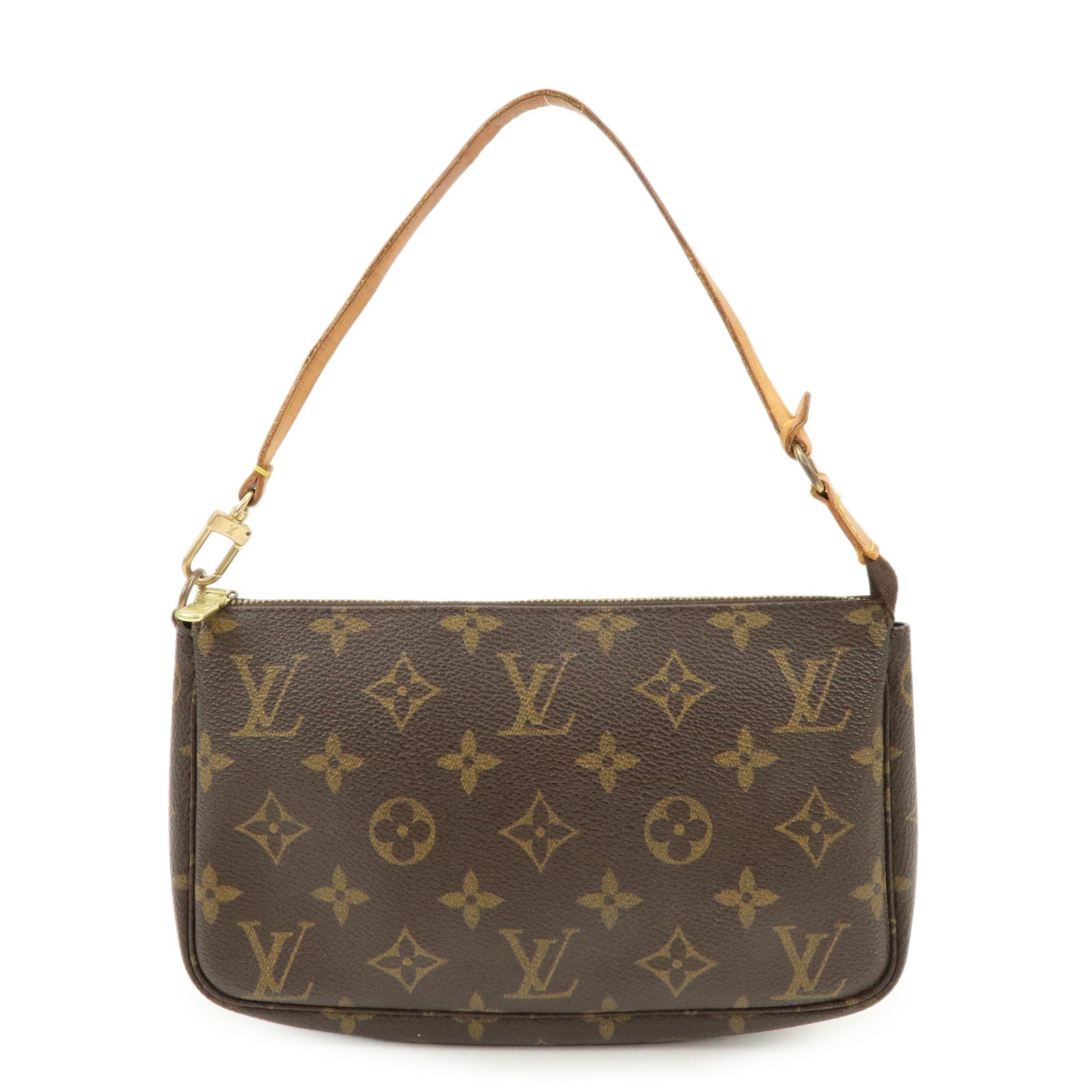 Louis Vuitton Monogram Pochette Accessoires Pouch Hand Bag M51980