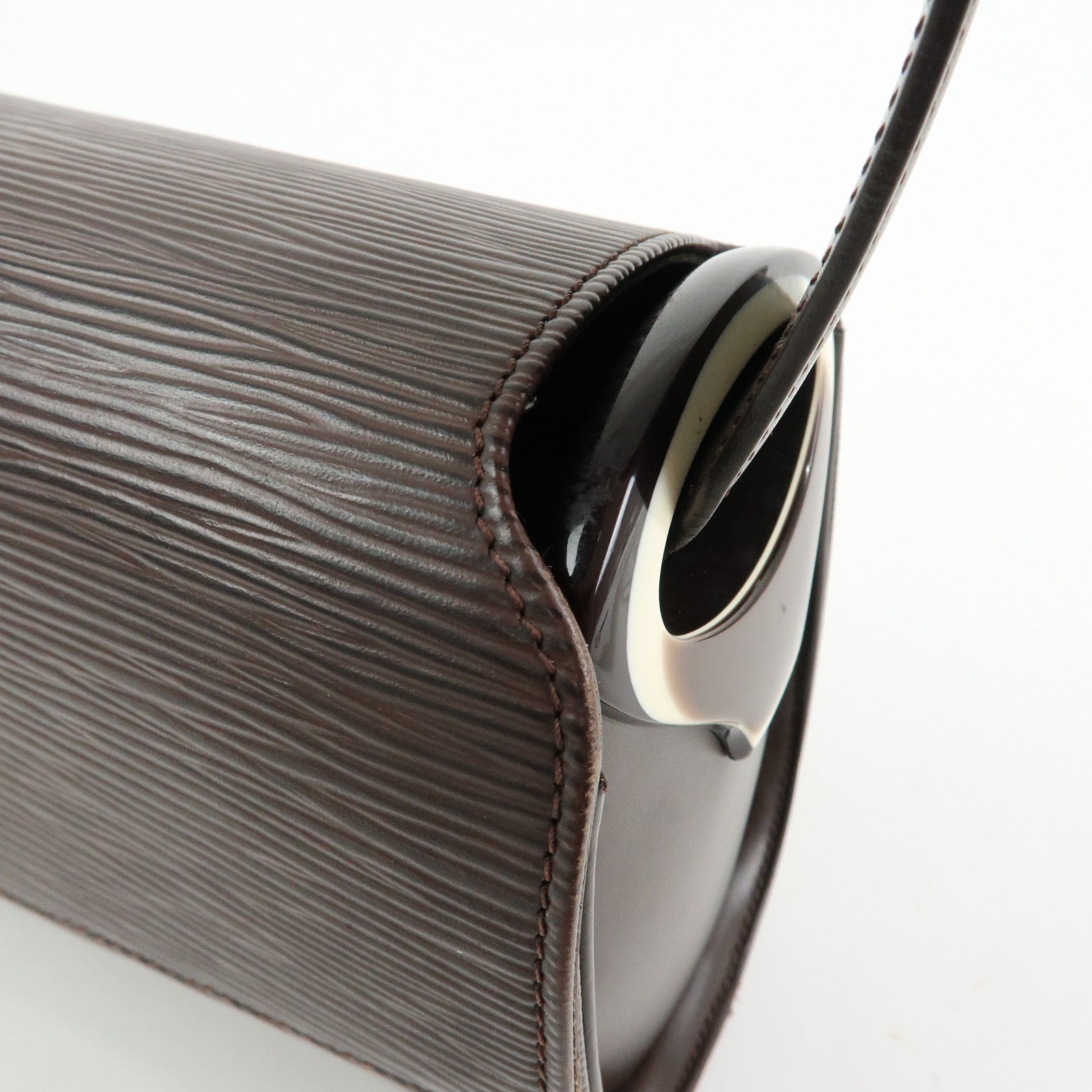 Louis Vuitton Epi Leather Nocturne PM Shoulder Bag Brown M5218D