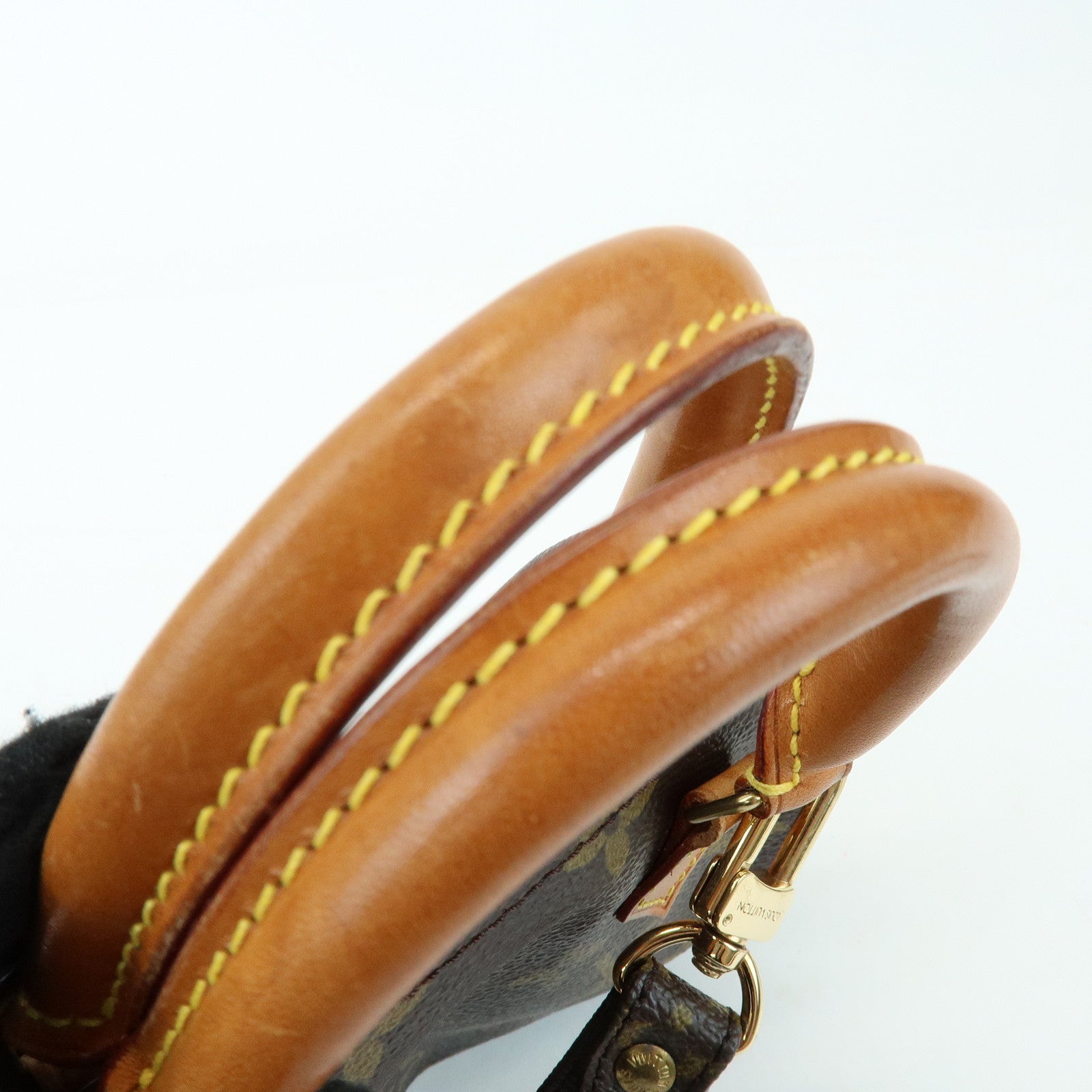 Louis Vuitton Monogram Mini Speedy Hand Shoulder Bag Brown M41534