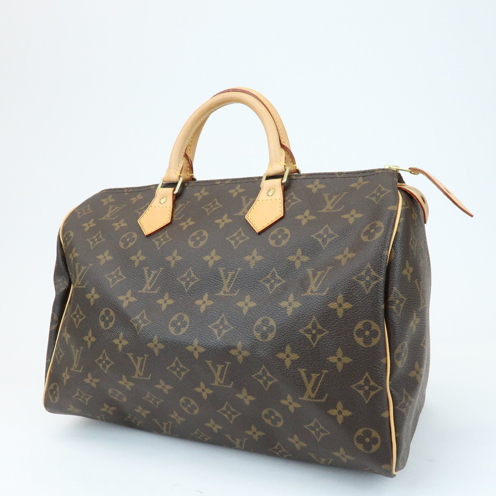 Louis Vuitton Monogram Speedy 35 Boston Bag Hand Bag M41524