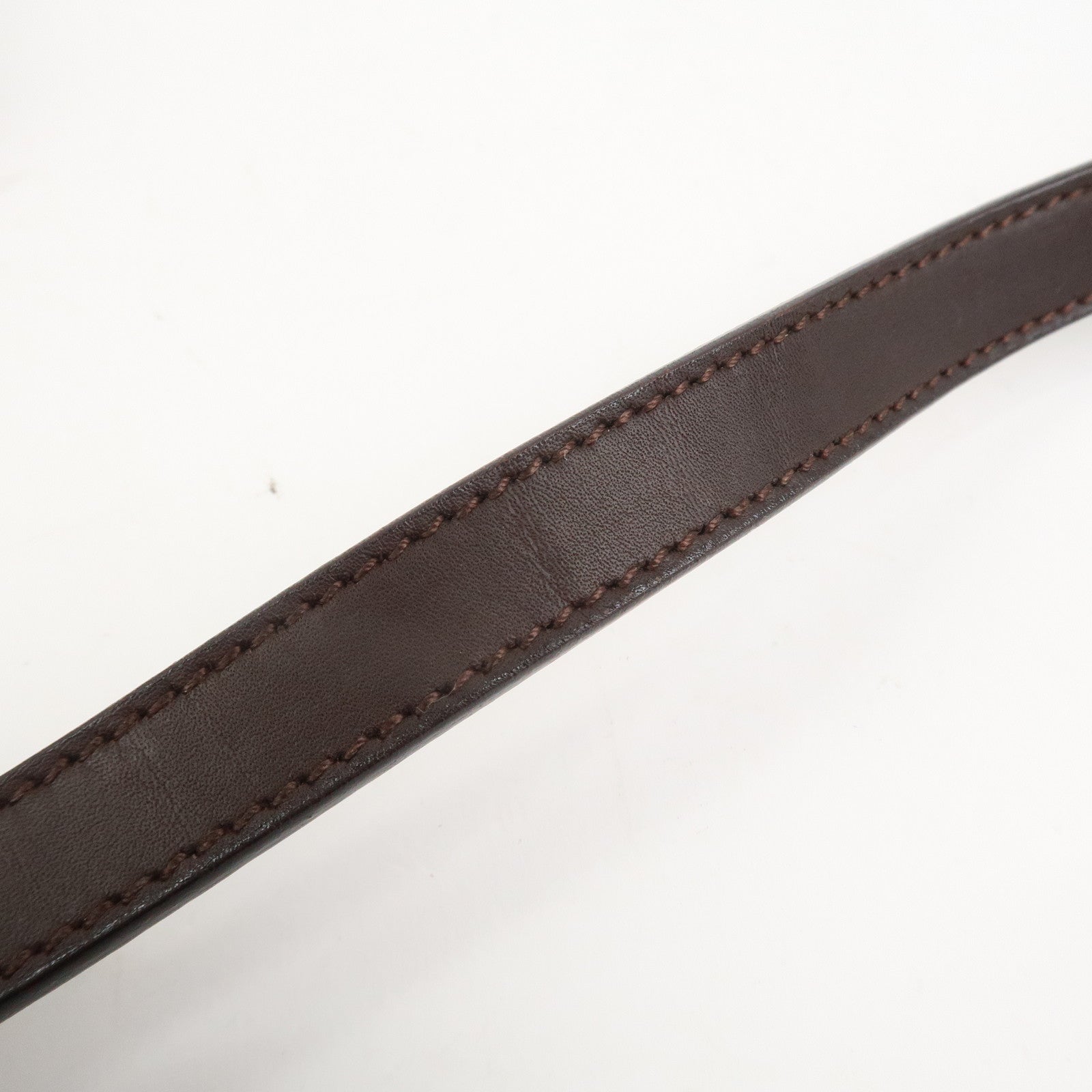 Ferragamo Canvas 2Way Bag Hand Bag Shoulder Bag Brown