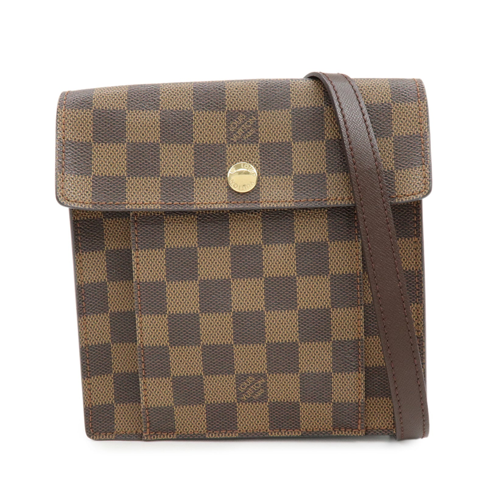 Louis Vuitton Damier Pimlico Shoulder Bag Crossbody Bag N45272