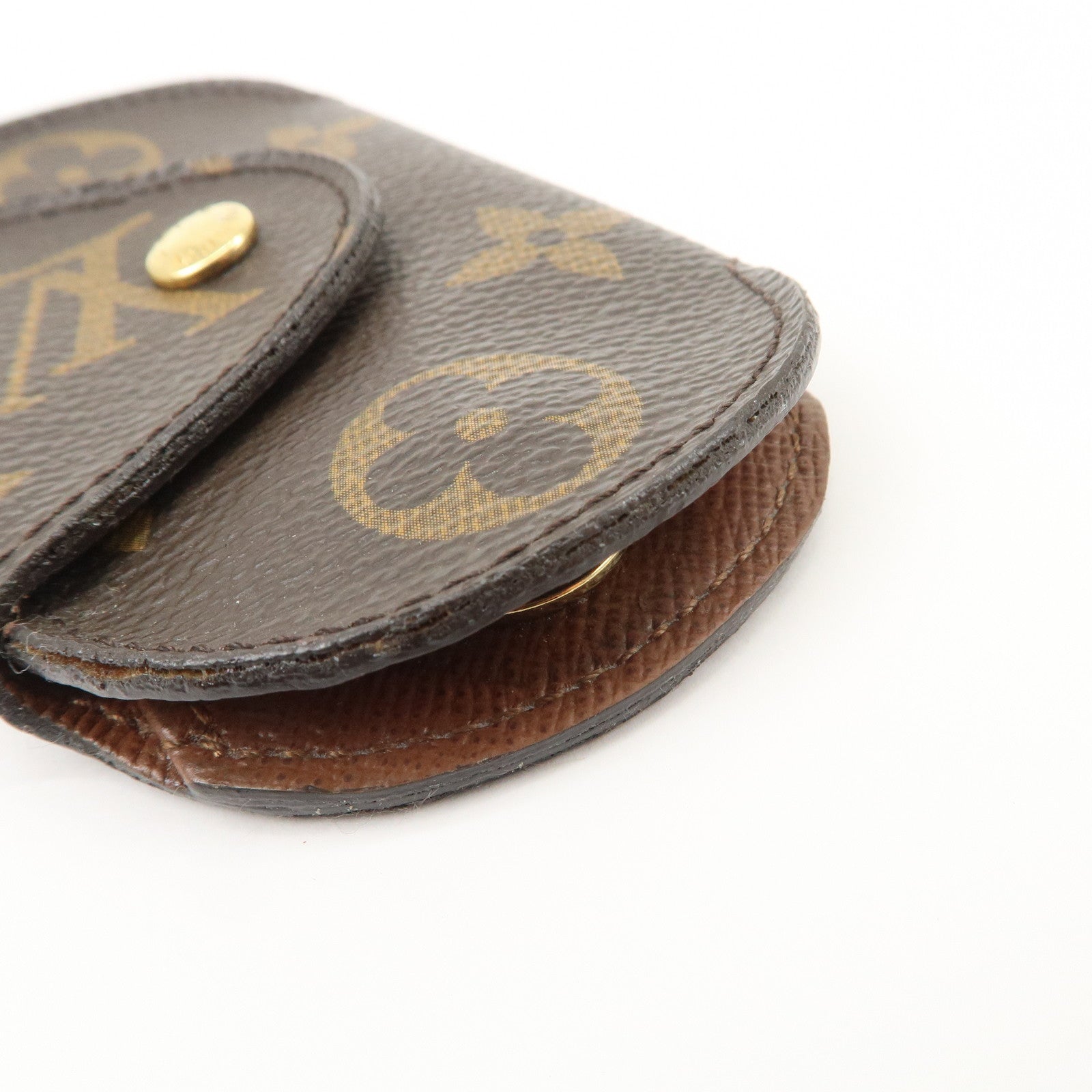 Louis Vuitton Monogram Multicles Rond PM Key Case Brown M60115