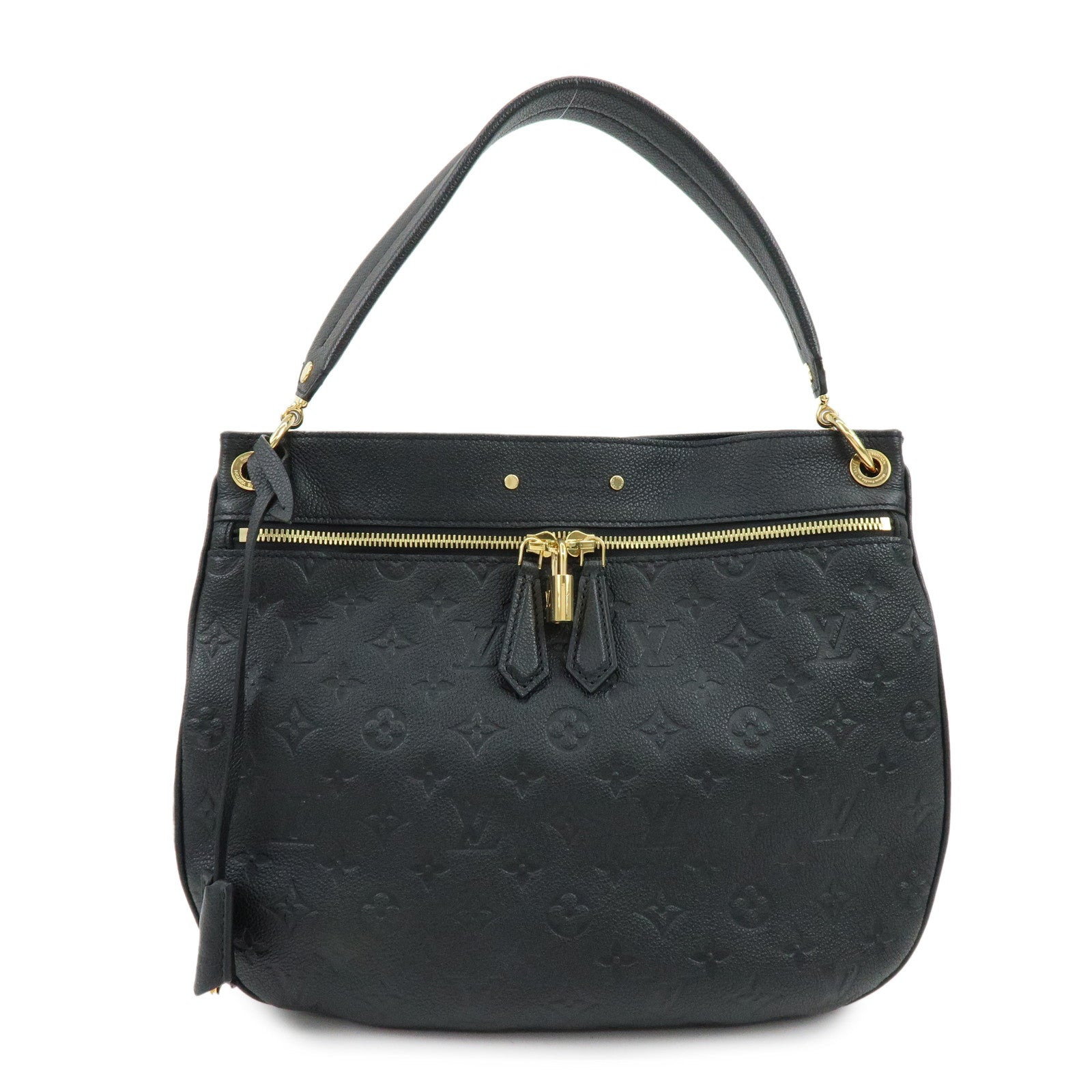 Louis Vuitton Monogram Empreinte Spontini Shoulder Bag Noir M42819
