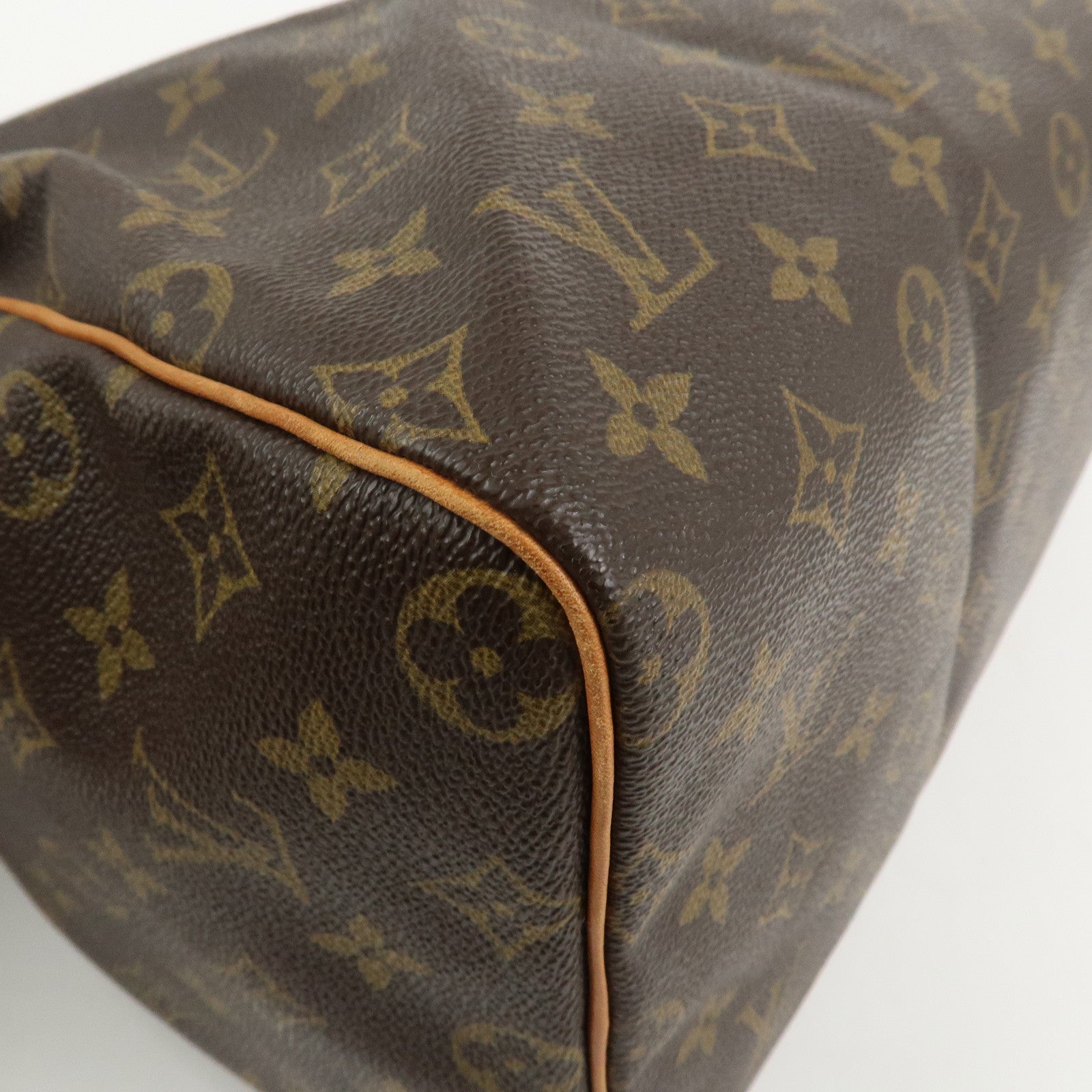 Louis Vuitton Monogram Speedy 40 Hand Bag Boston Bag Brown M41522