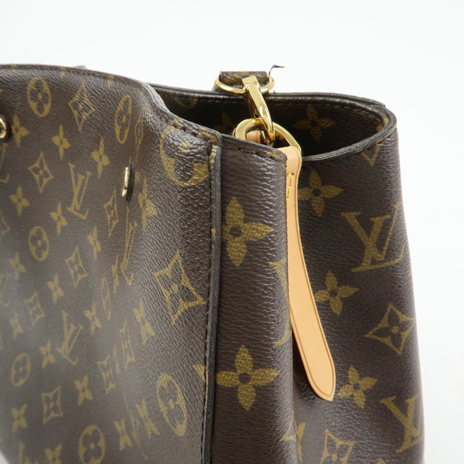 Louis Vuitton Monogram Montaigne BB 2Way Bag Hand Bag Brown M41055