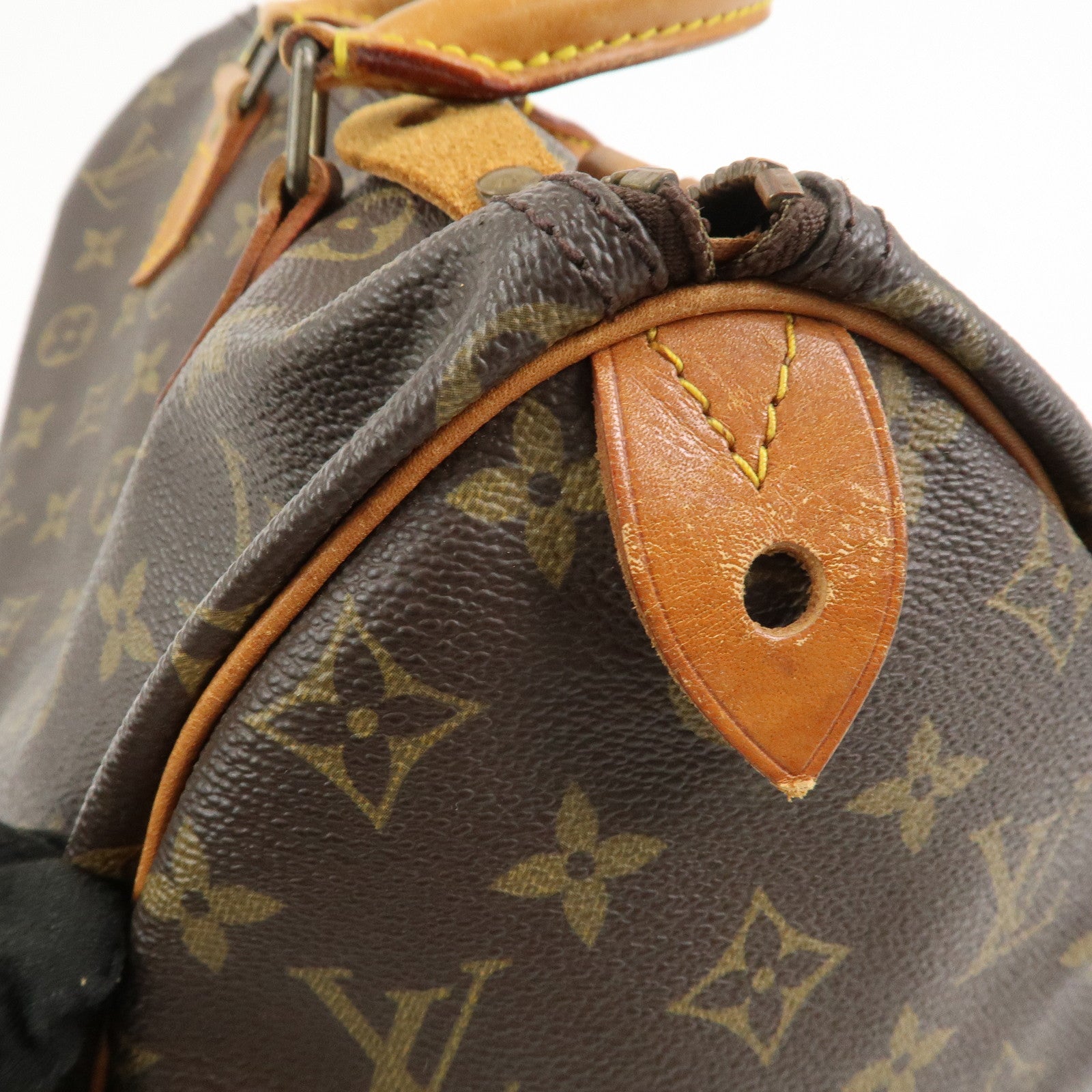 Louis Vuitton Monogram Speedy 30 Boston Bag Hand Bag Brown M41526