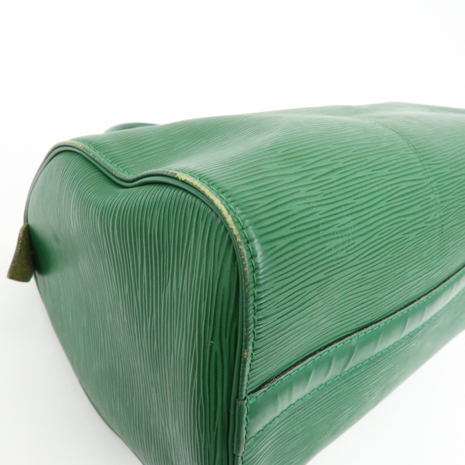 Louis Vuitton Epi Speedy 25 Hand Bag Boston Bag Borneo Green M43014