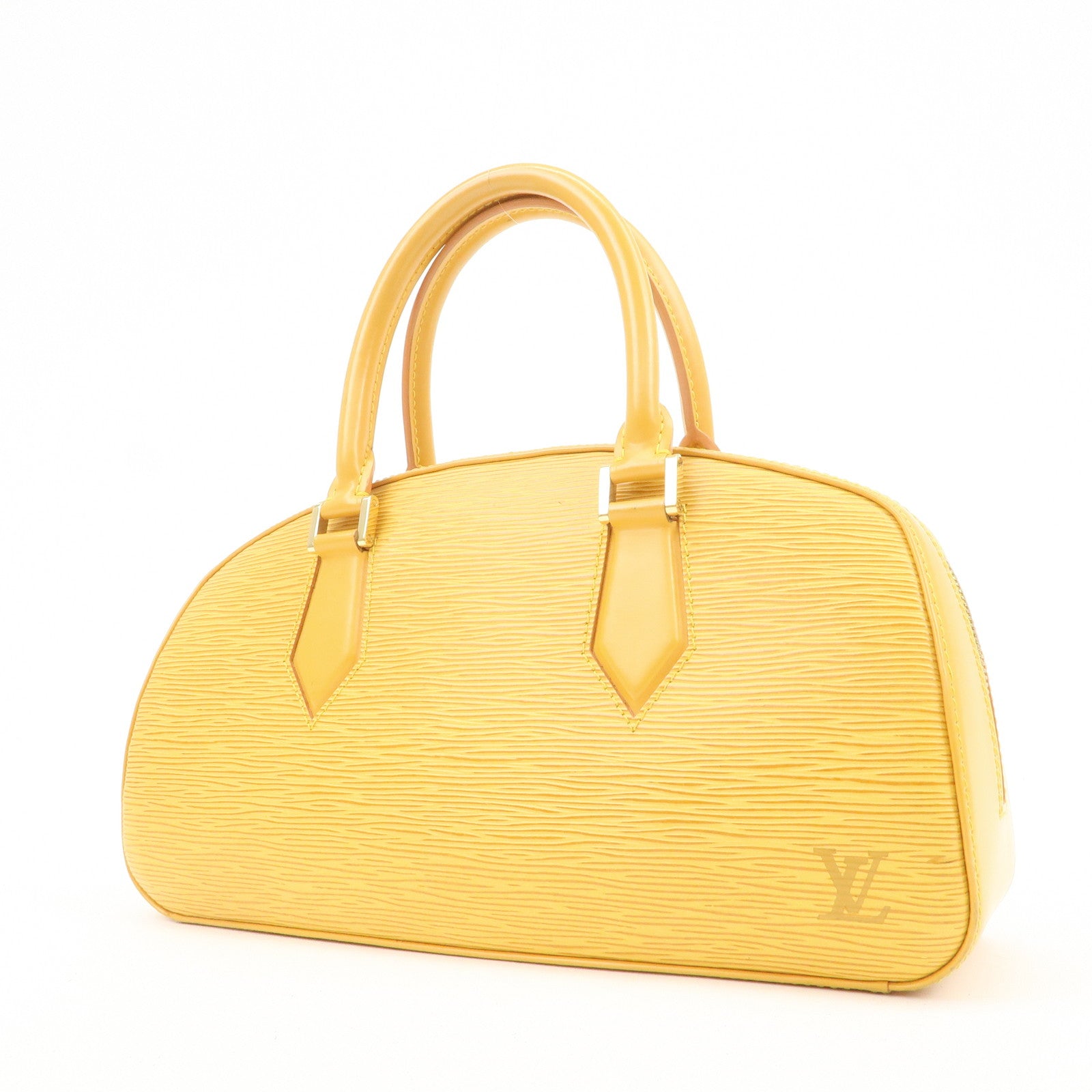 Louis Vuitton Epi Leather Jasmine Hand Bag Tassilli Yellow M52089