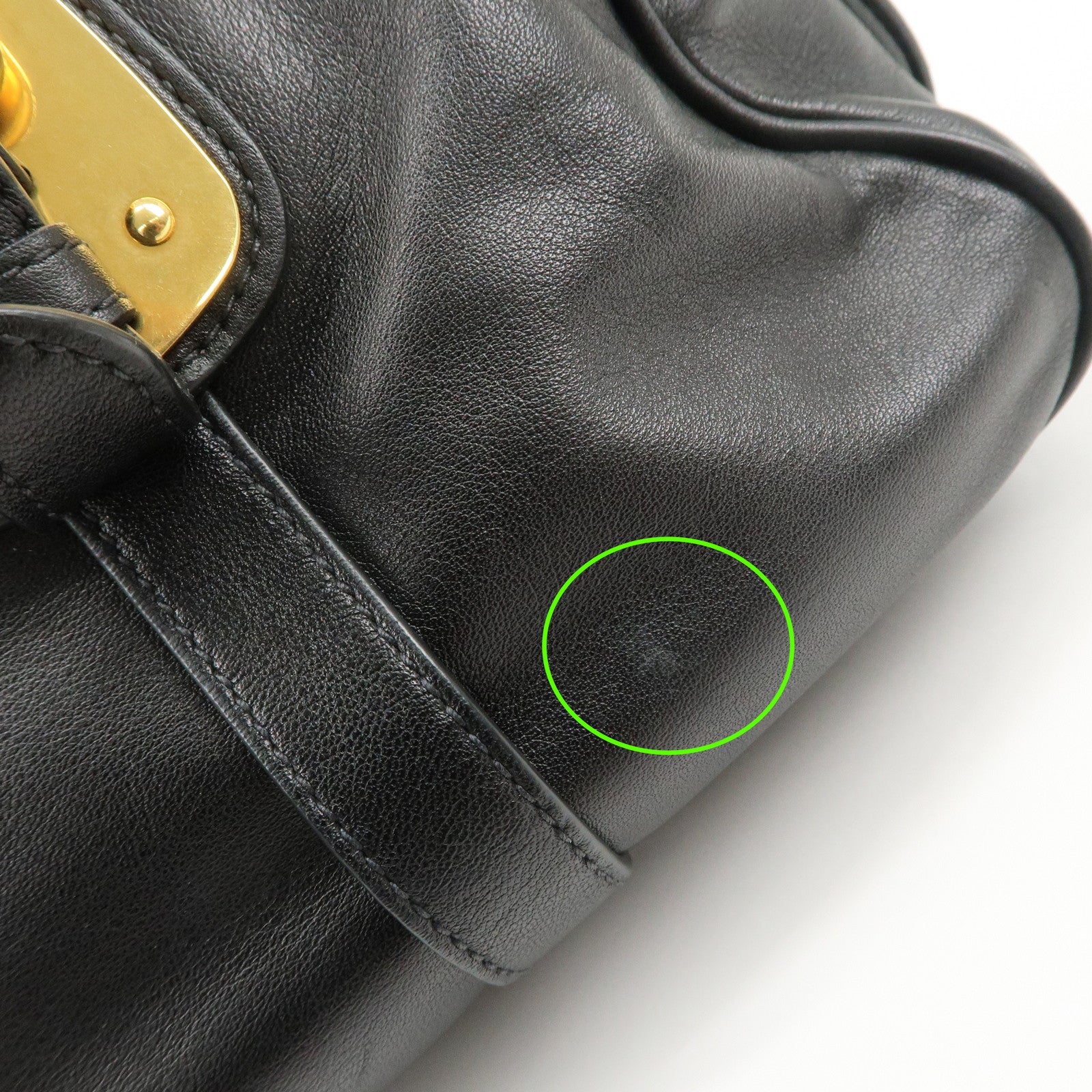 PRADA Logo 2Way Bag Hand Bag Shoulder Bag