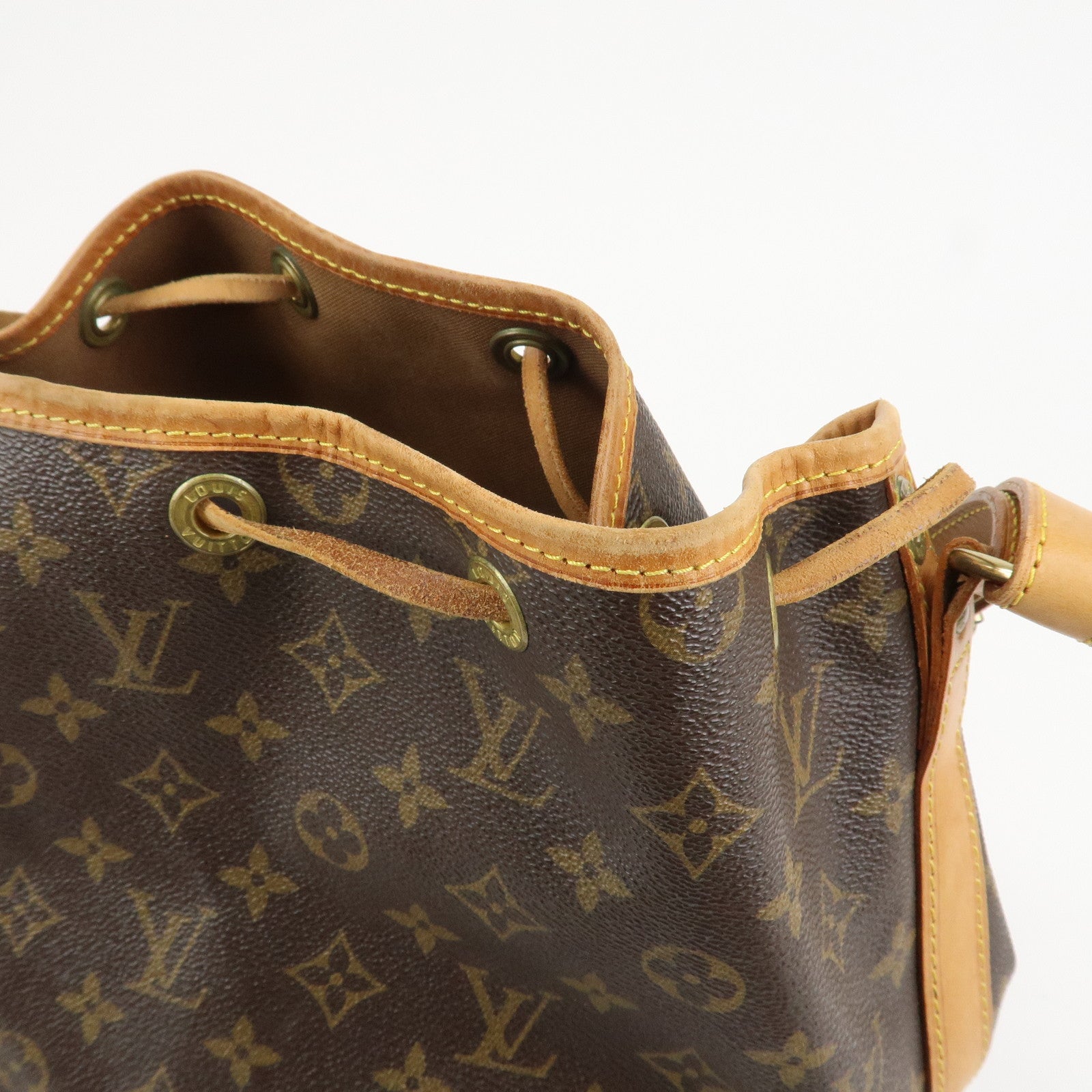 Louis Vuitton Monogram Noe Shoulder Bag Hand Bag Brown M42224