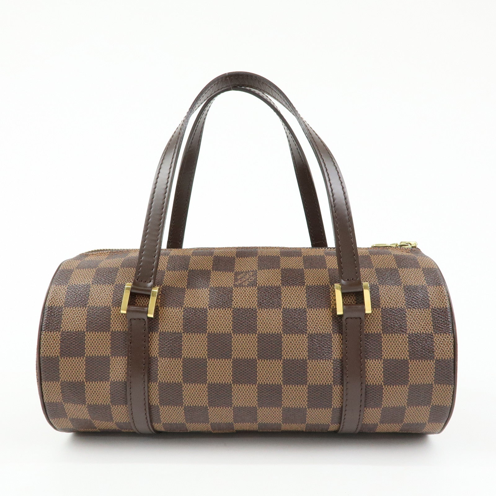 Louis Vuitton Damier Ebene Papillon 26 Hand Bag Brown N51304