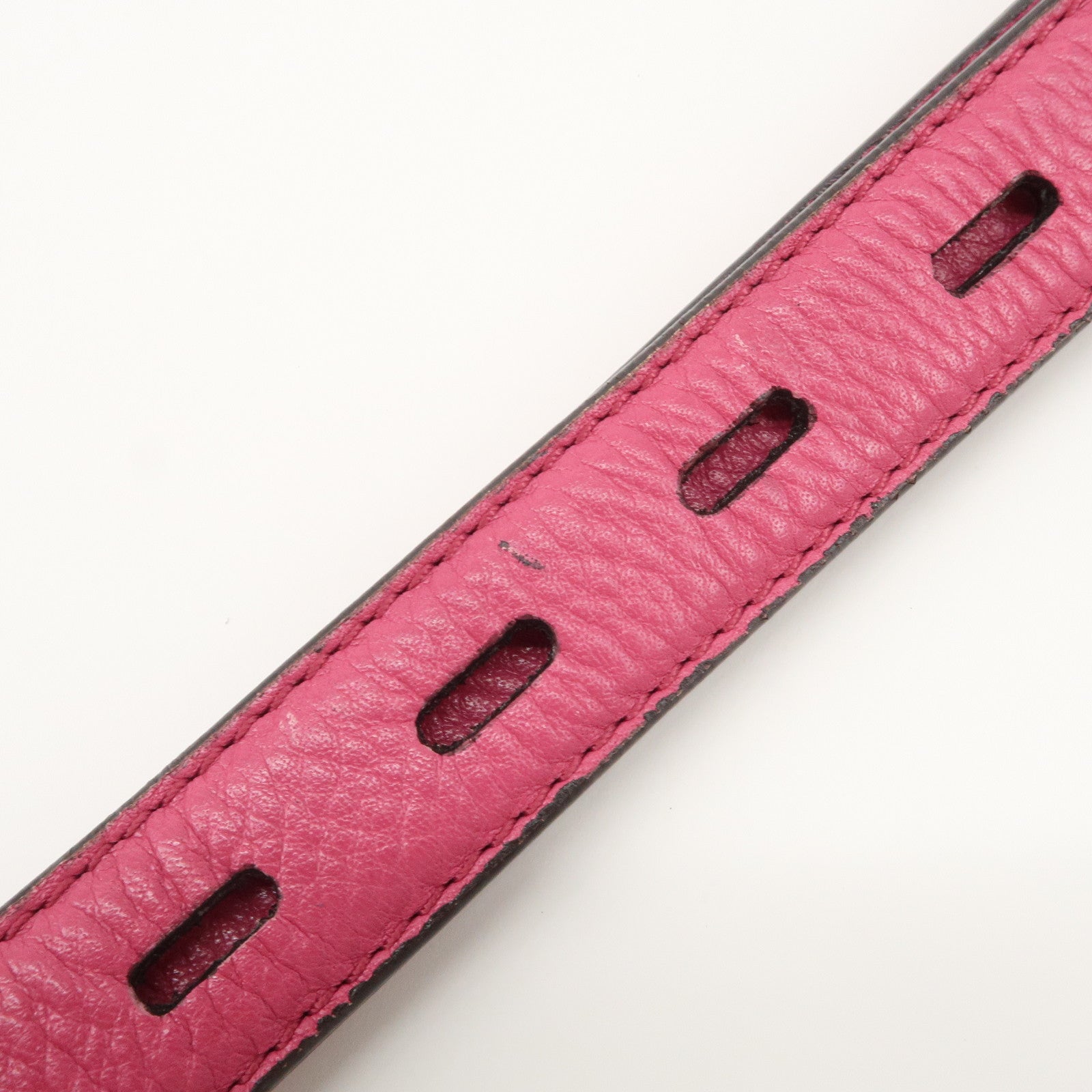 LOEWE Heritage Leather Shoulder Bag Crossbody Bag Pink