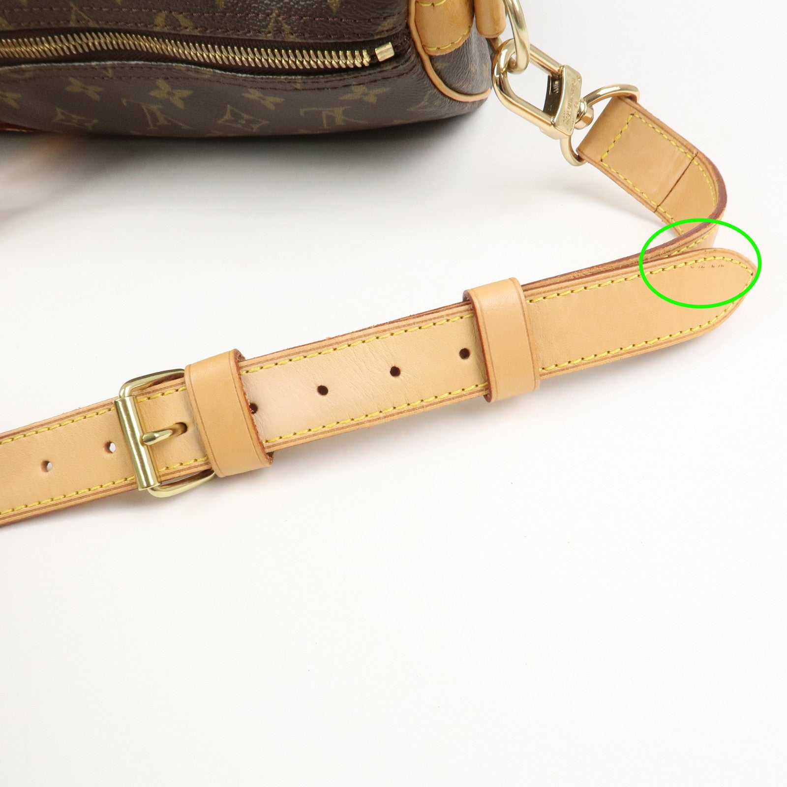 Louis Vuitton Monogram Keep All 55 Bandouliere Boston Bag M56714