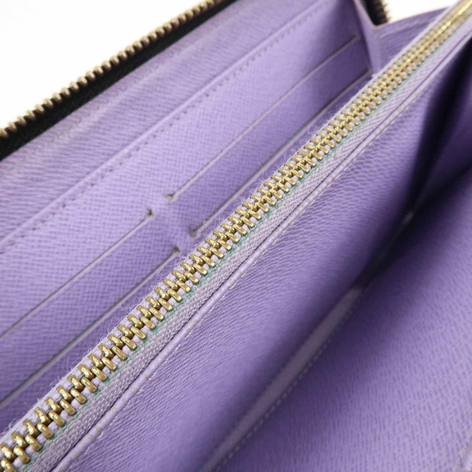 Louis Vuitton Monogram Multi Color Zippy Wallet Violet M60275
