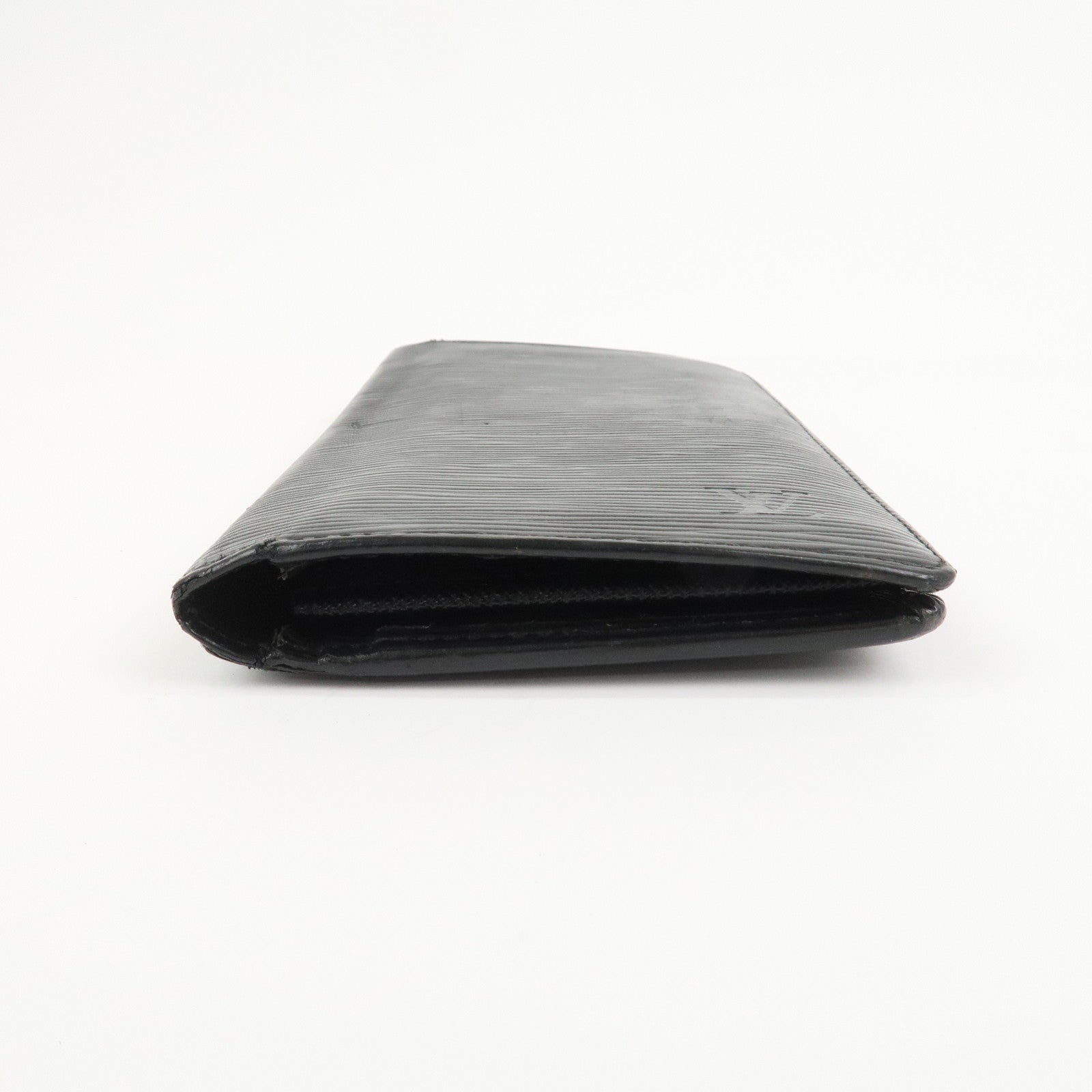 Louis Vuitton Epi Leather Portefeuille Brazza Wallet Noir M66542