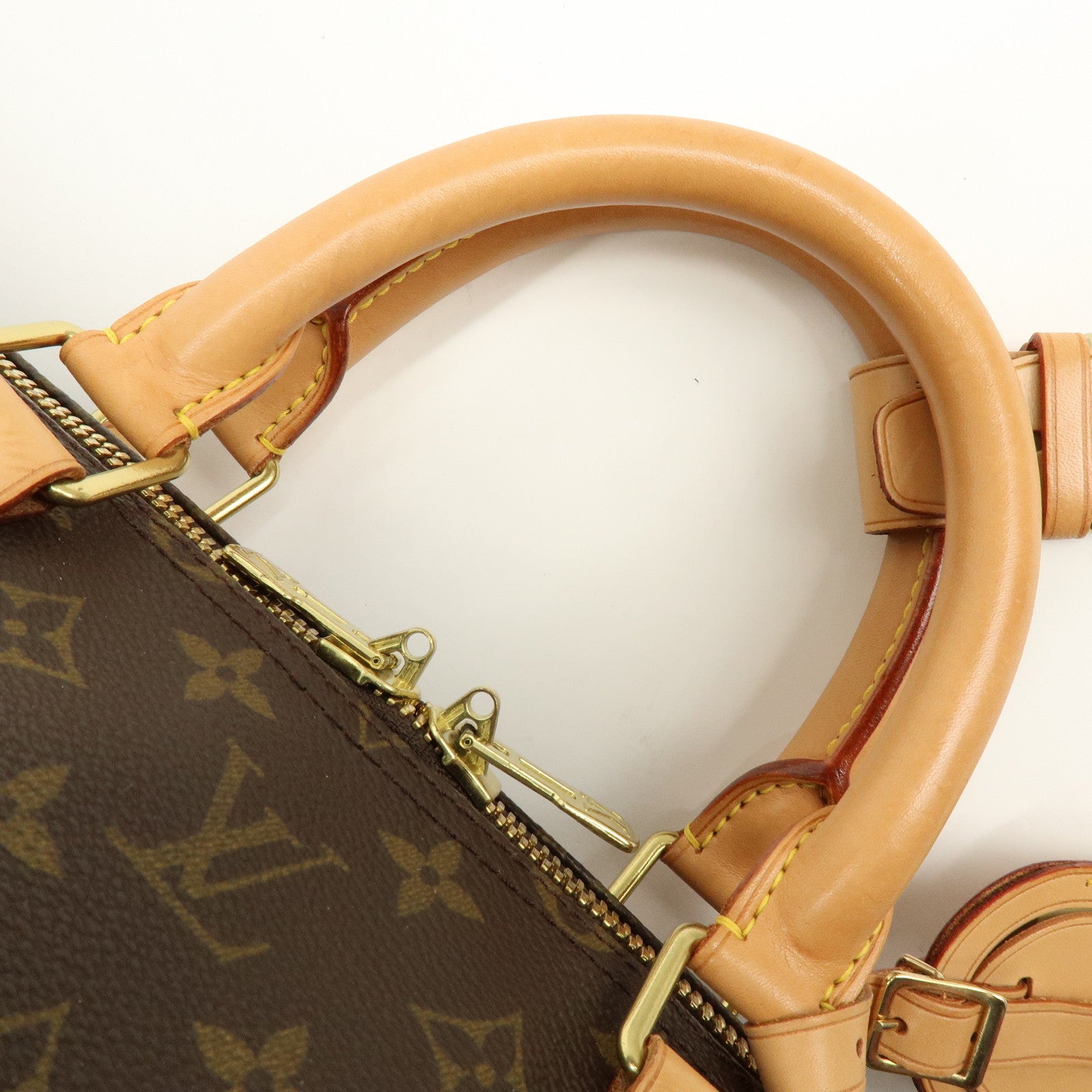 Louis Vuitton Monogram Keep All 55 Boston Bag Brown M41424