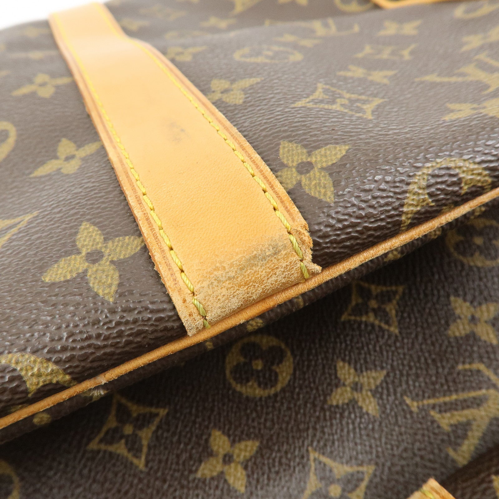 Louis Vuitton Monogram Keep All Bandouliere 55 Boston Bag M41414