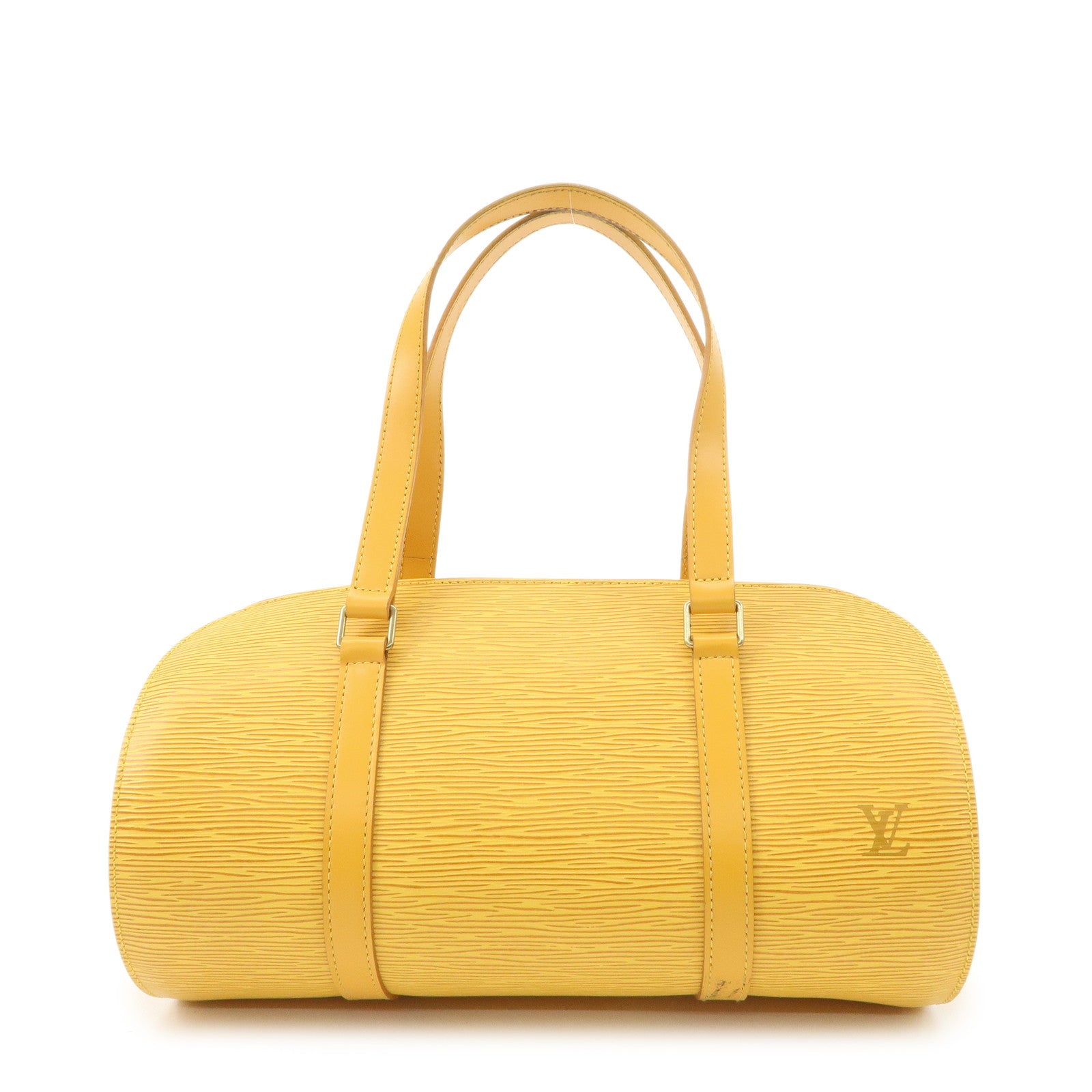 Louis Vuitton Soufflot Epi Leather Shoulder Bag Yellow M52229