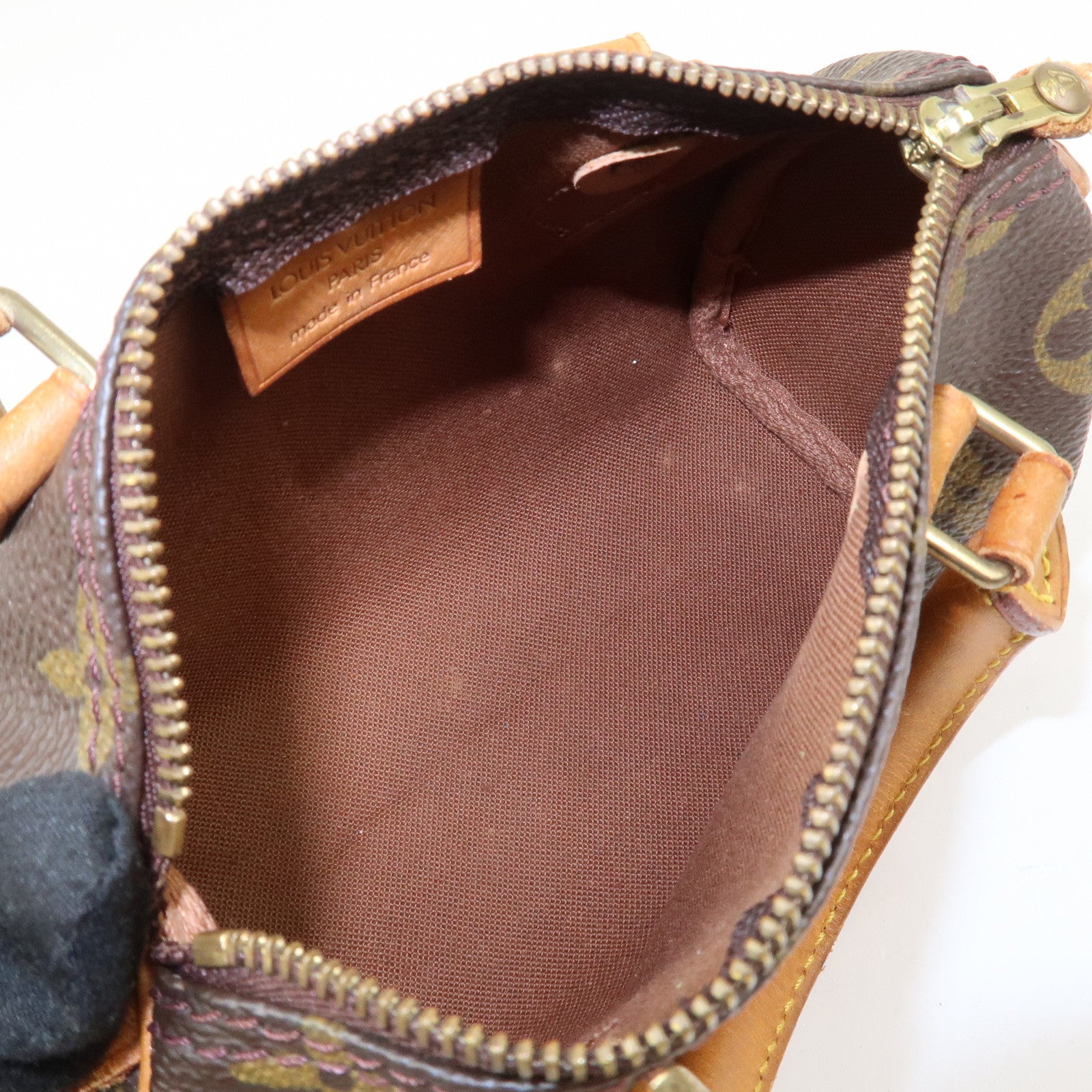 Louis Vuitton Monogram Canvas Mini Speedy Mini Boston Bag M41534