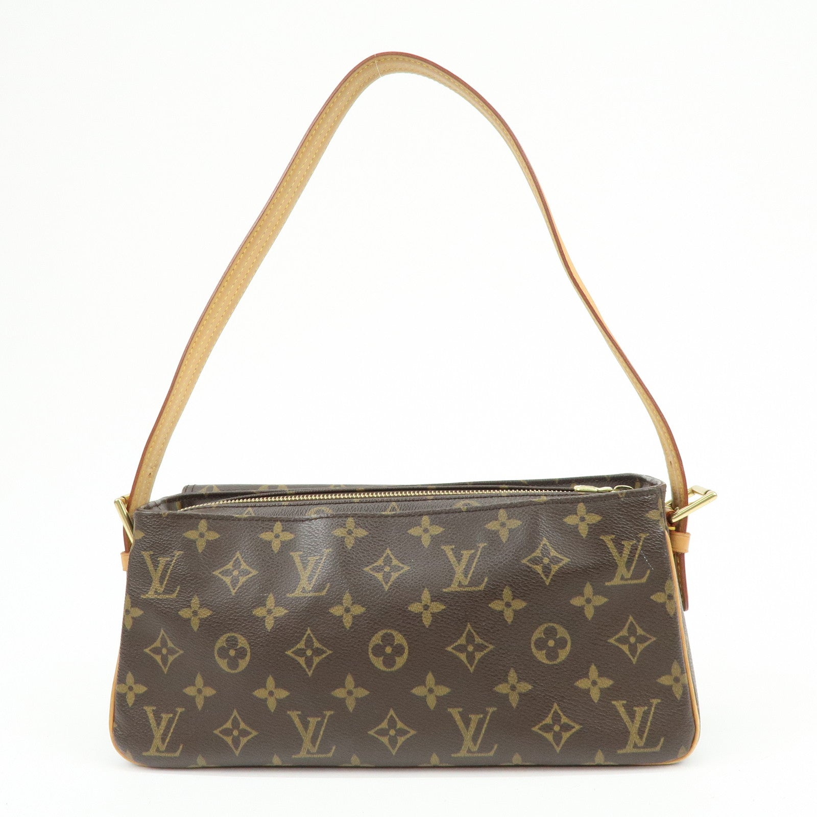 Louis Vuitton Monogram Vivacite Shoulder Bag Hand Bag M51164 Authentic Used F/S