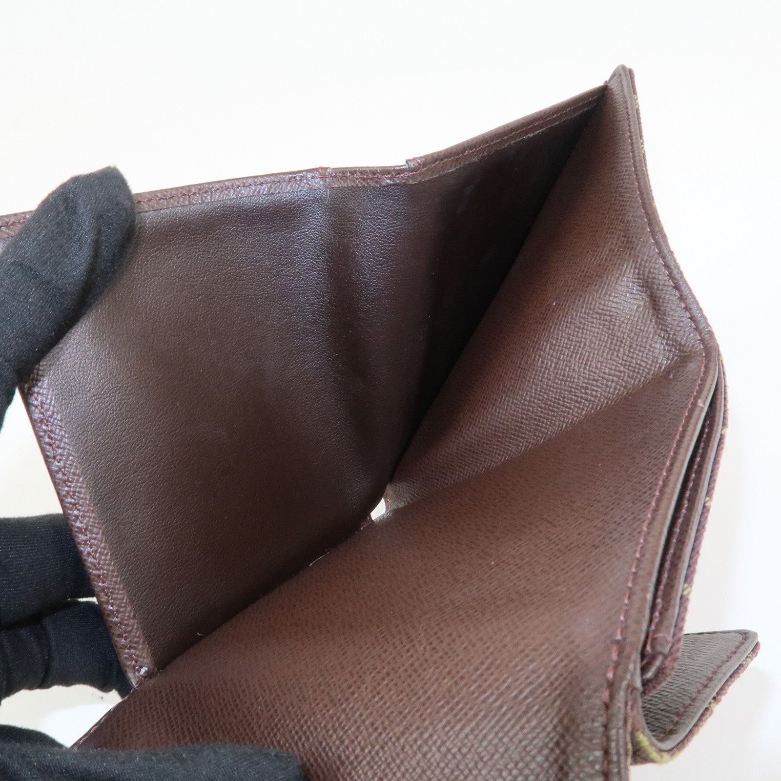 Louis Vuitton Damier Monogram Set of 2 Wallet M95233/N61730