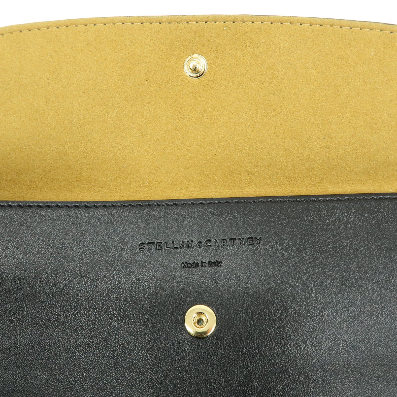 STELLA MCCARTNEY Faux Leather Vegan Leather Tote Bag Black