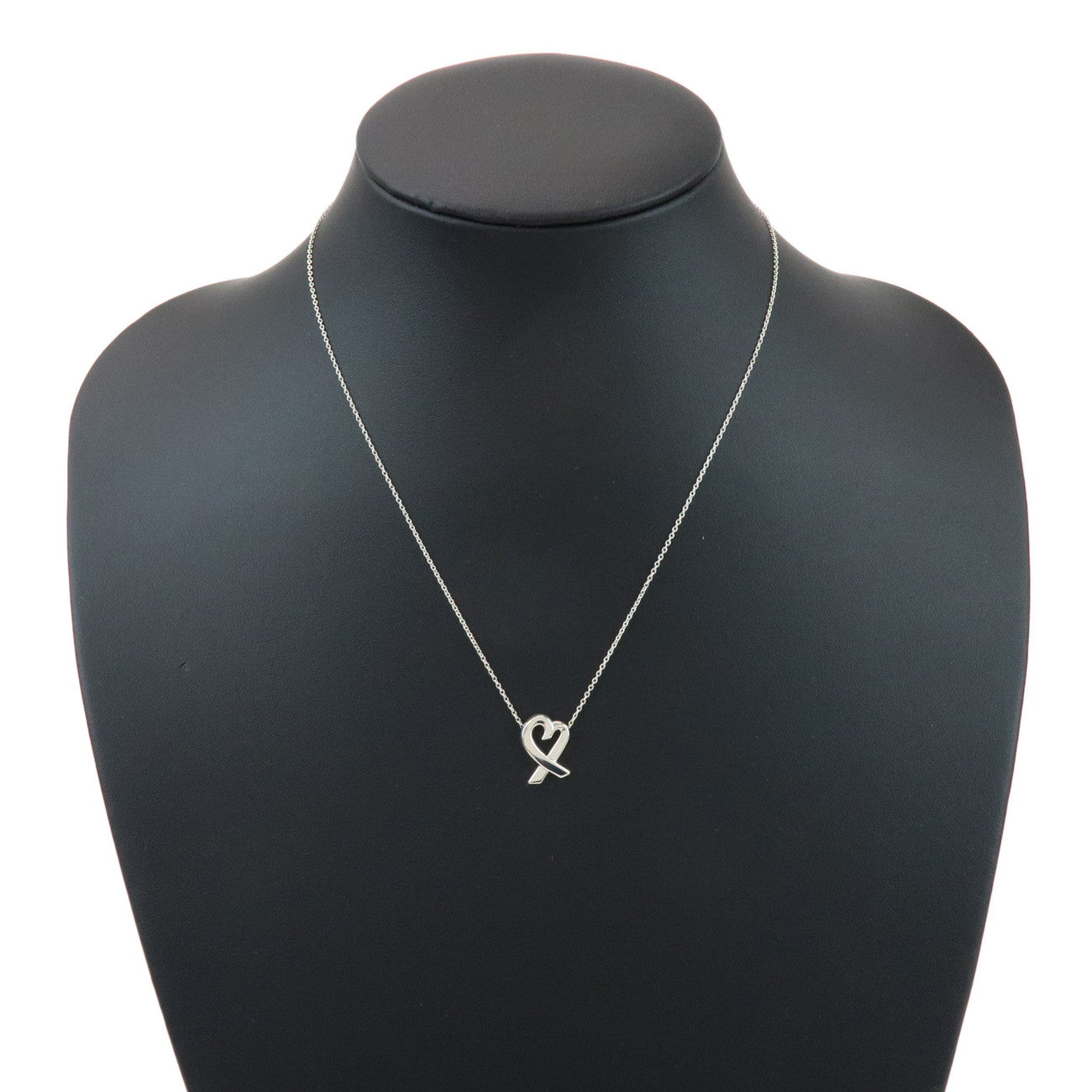 Tiffany & Co Loving Heart Necklace Small SV925 Silver