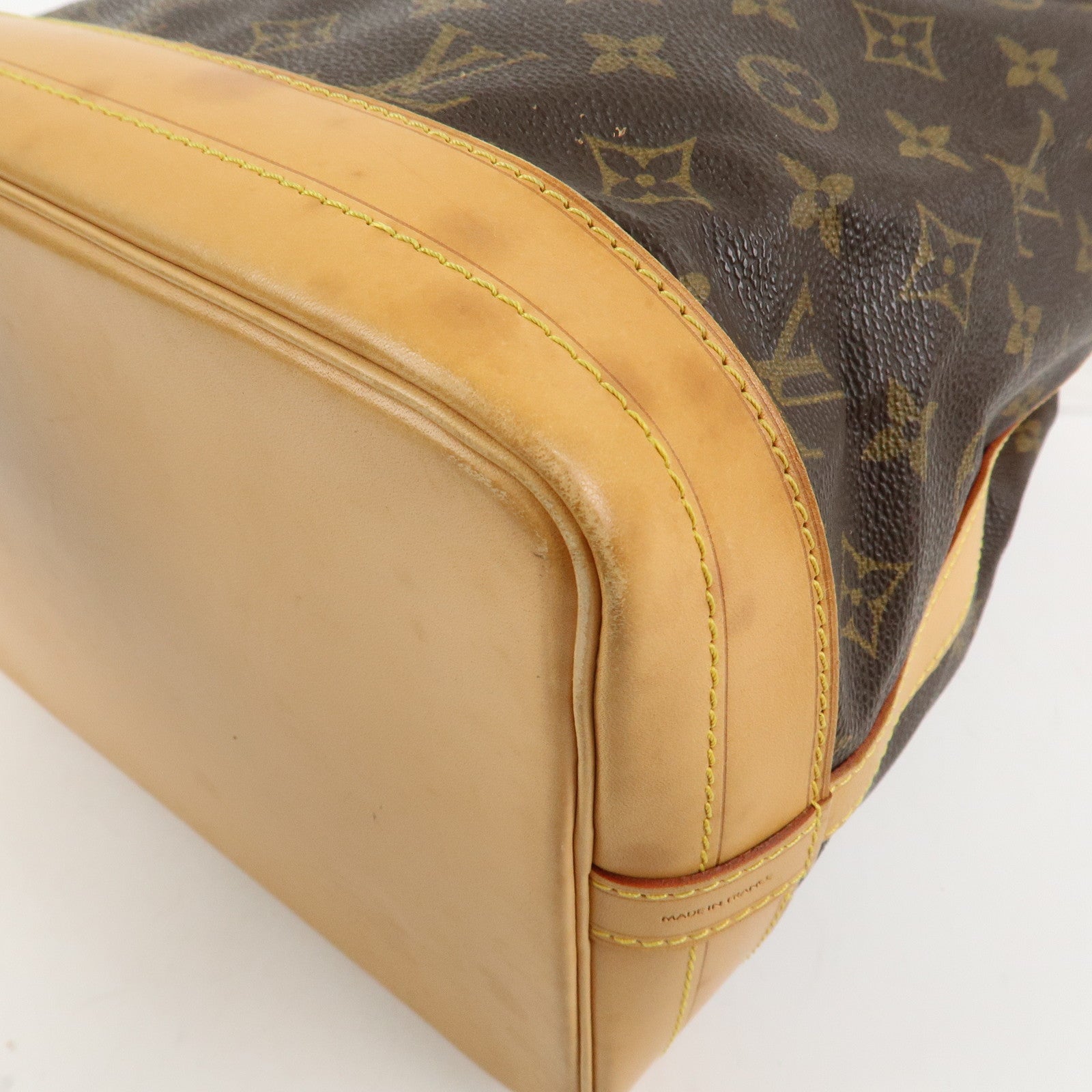 Louis Vuitton Monogram Noe Shoulder Bag Hand Bag Brown M42224