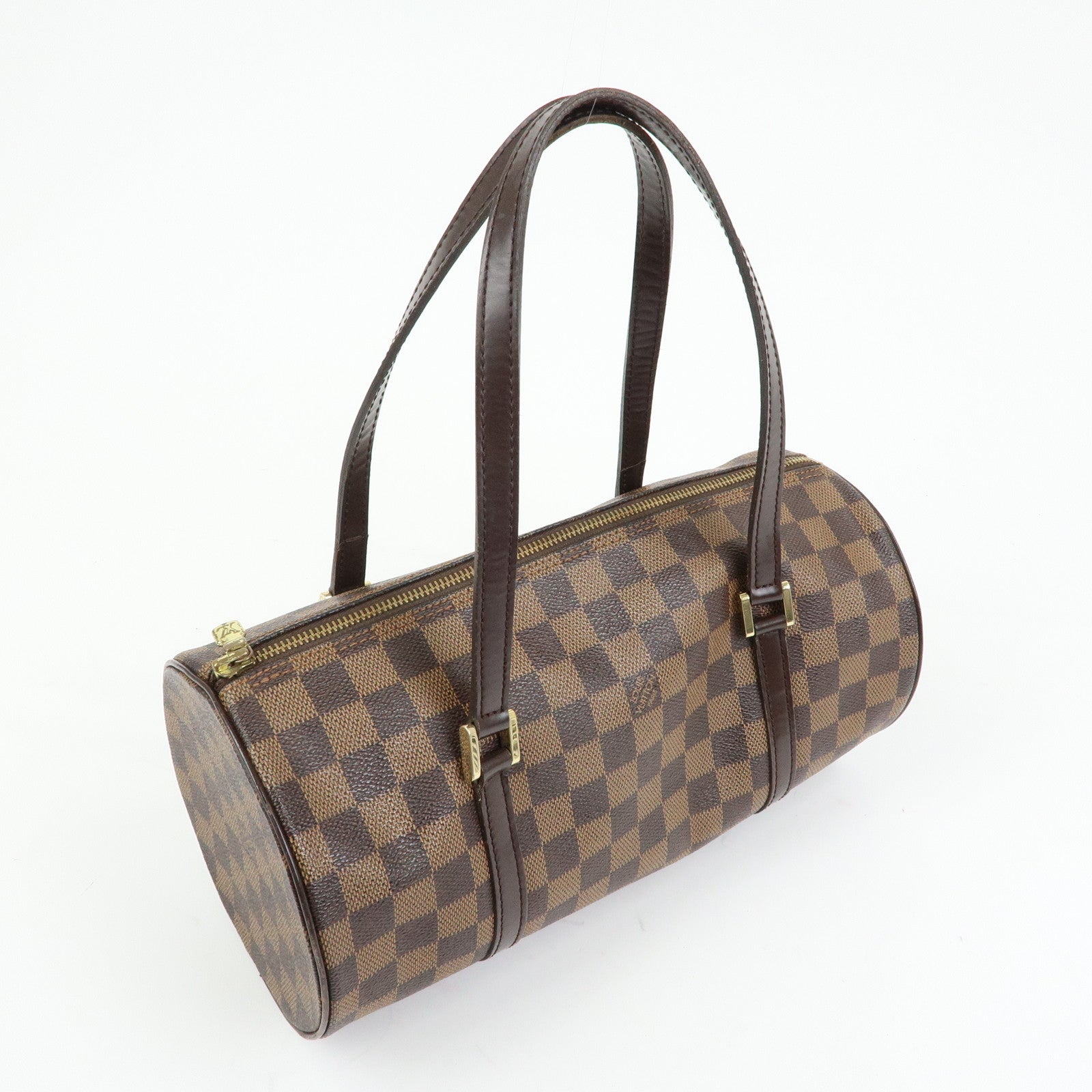Louis Vuitton Damier Papillon 30 Hand Bag Ebene Brown N51303