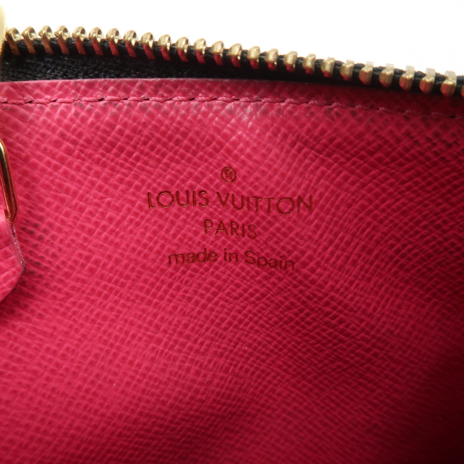 Louis Vuitton Monogram Multicolor Pochette Cles Coin Case Noir M93735