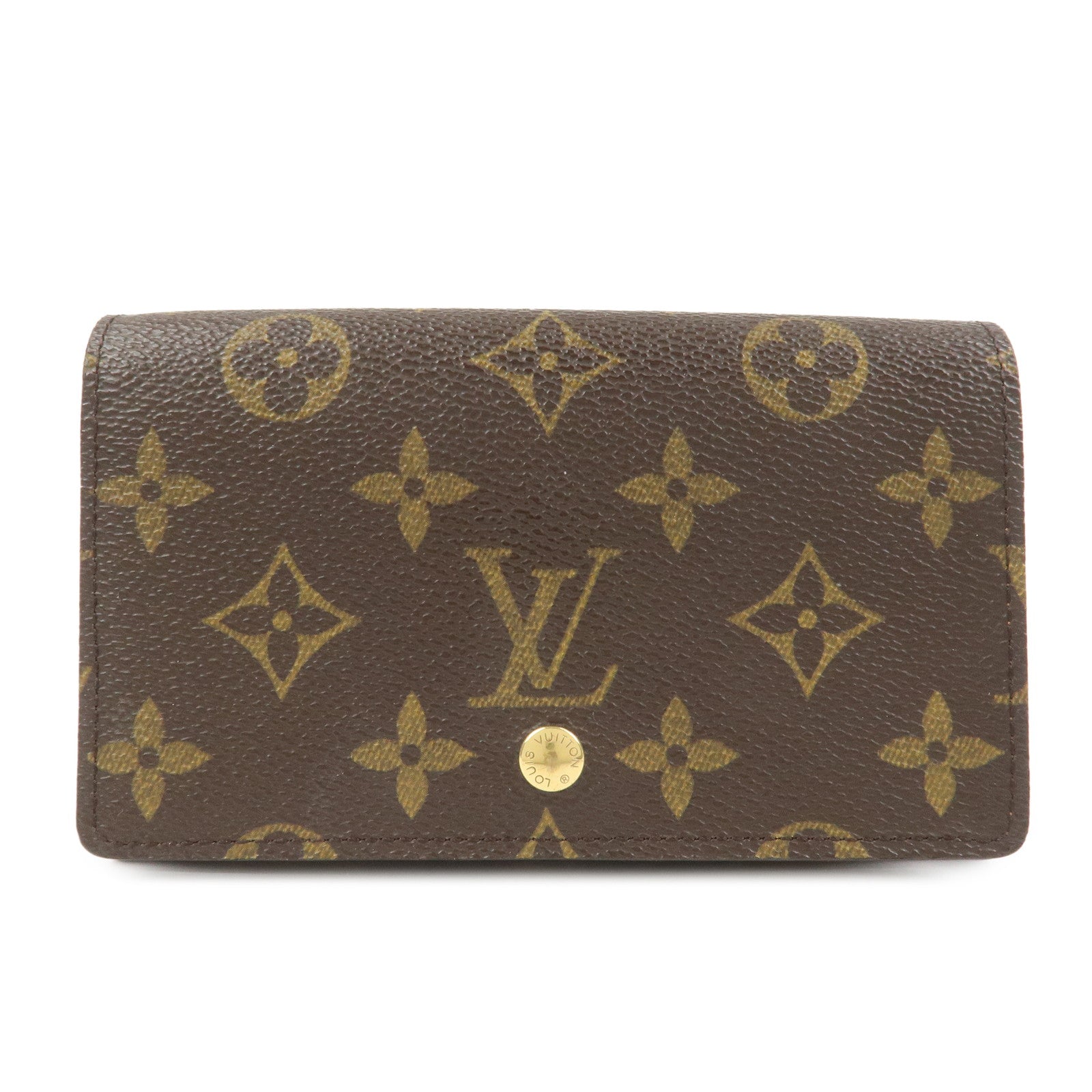 Louis Vuitton Monogram Porte Monnaie Billet Tresor Wallet M61730