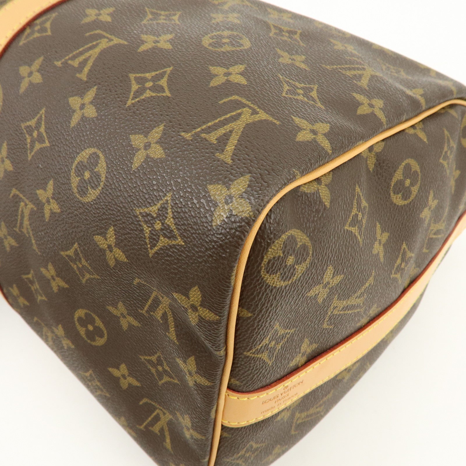 Louis Vuitton Monogram Keep All Bandouliere 45 Boston Bag M41418