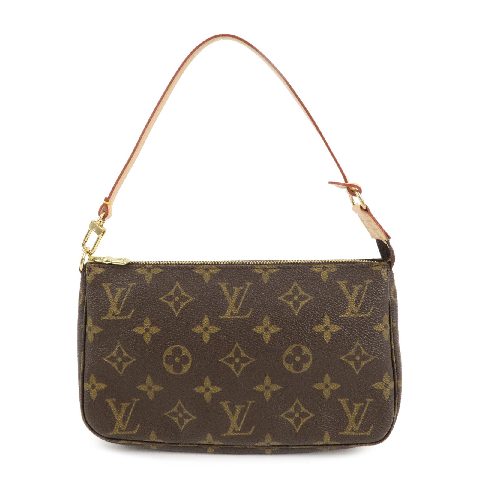 Louis Vuitton Monogram Pochette Accessoires Pouch Hand Bag M51980