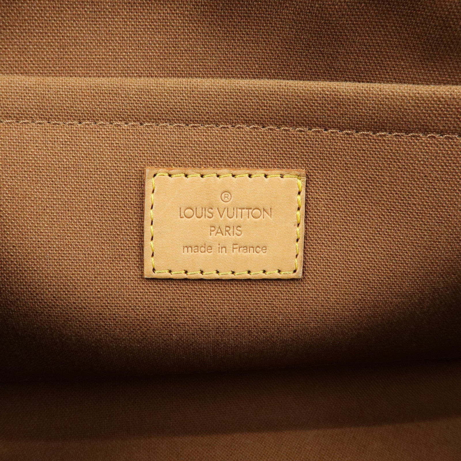 Louis Vuitton Monogram Popincourt Hand Bag Brown M40009