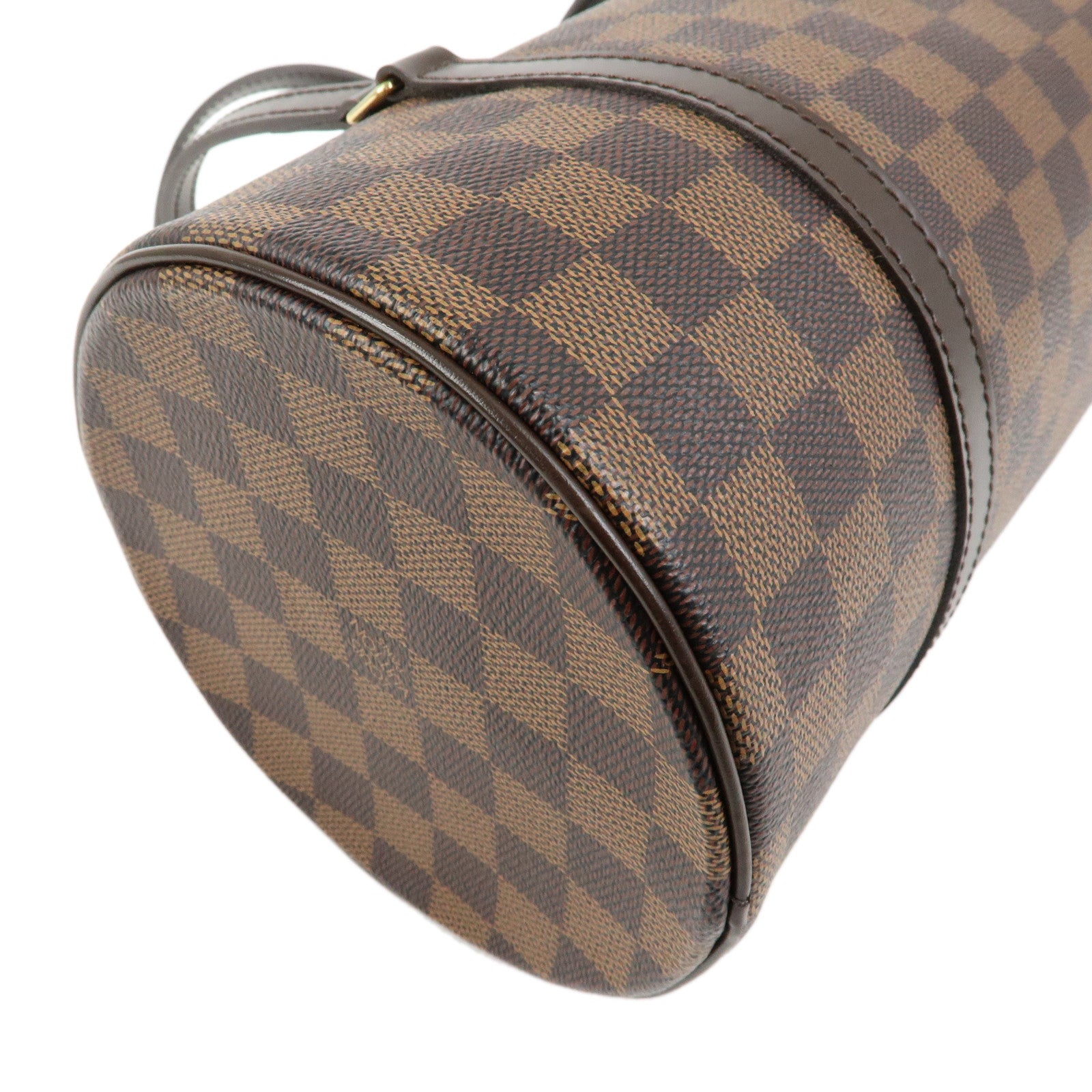 Louis Vuitton Damier Ebene Papillon 30 Hand Bag Brown N51303
