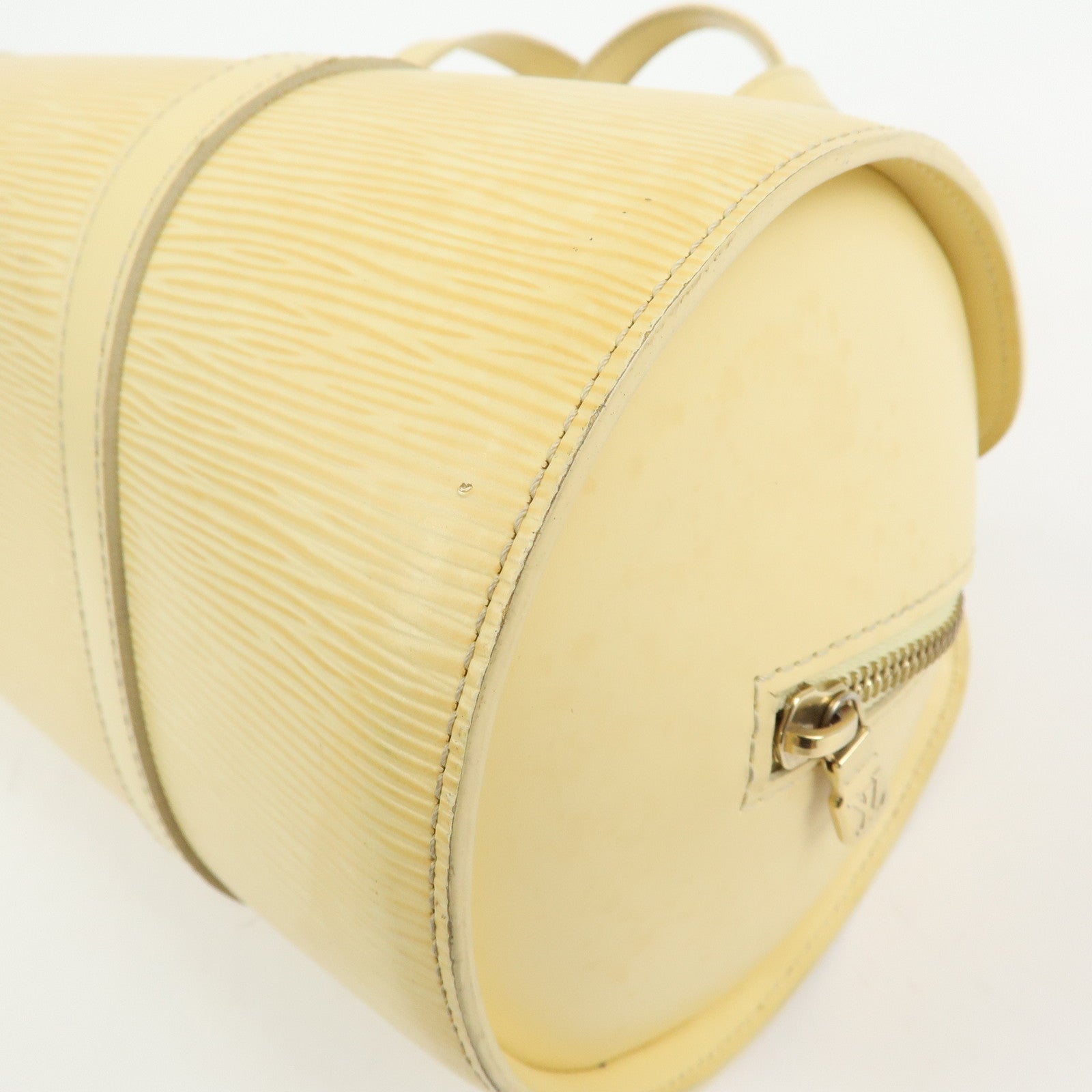 Louis Vuitton Epi Leather Soufflot Hand Bag Vanilla M5222A