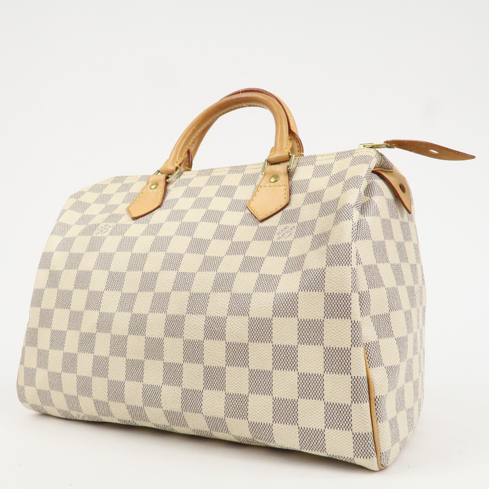 Louis Vuitton Damier Azur Speedy 30 Boston Bag Hand Bag N41533