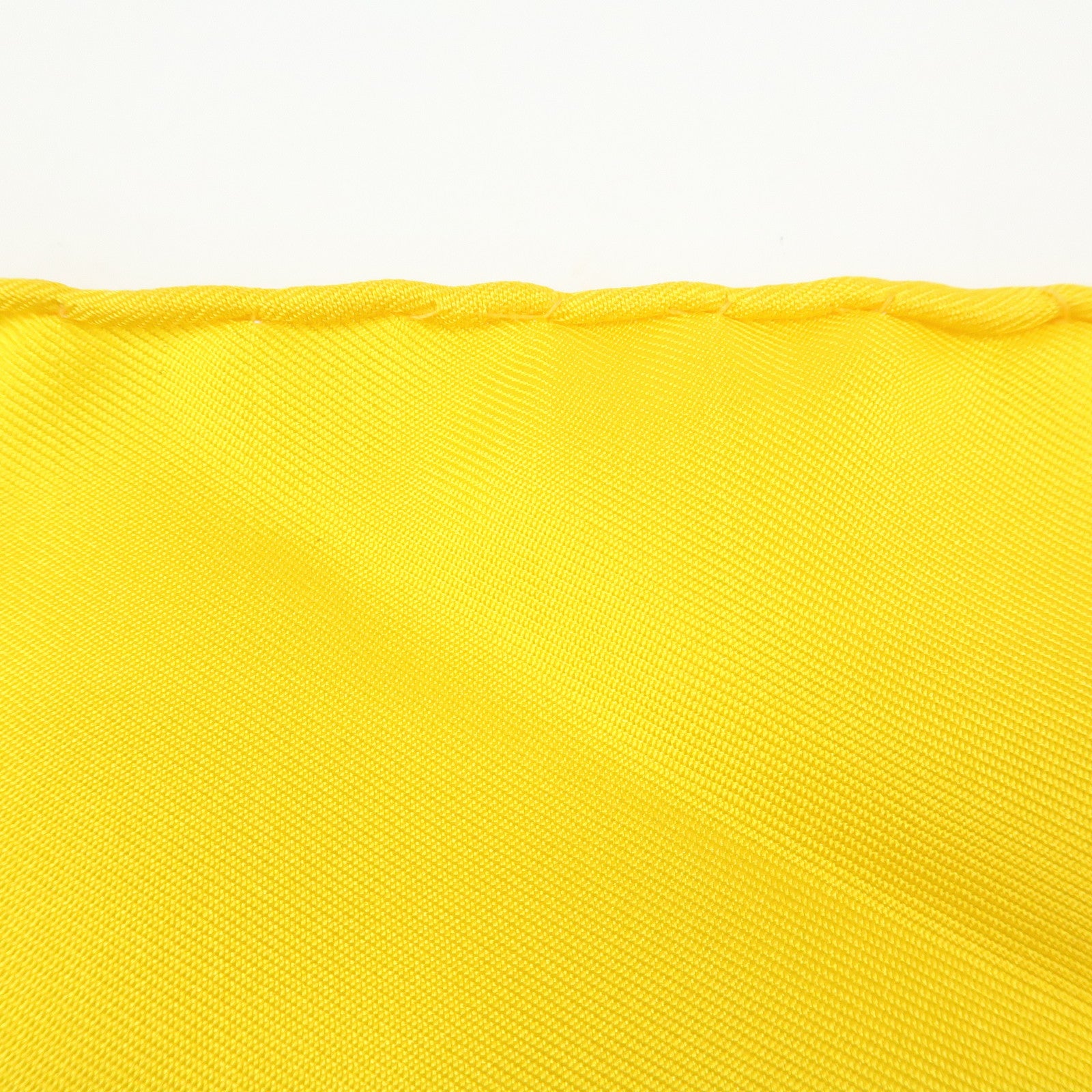 Christian Dior Silk 100% Scarf Botanical Pattern 87×87 White Yellow